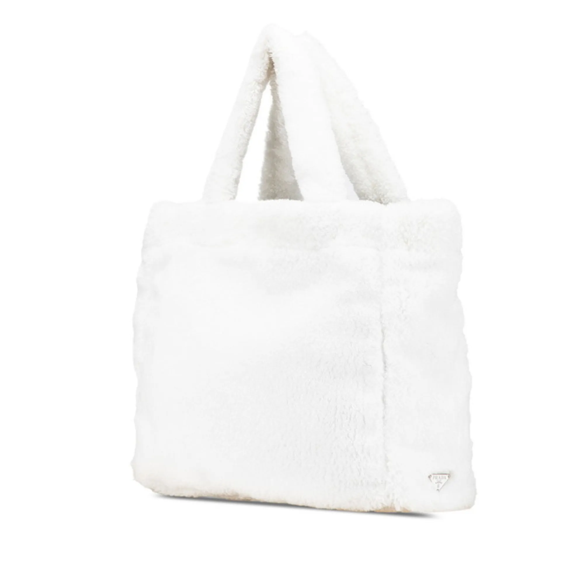 PRADA White Tote Bag