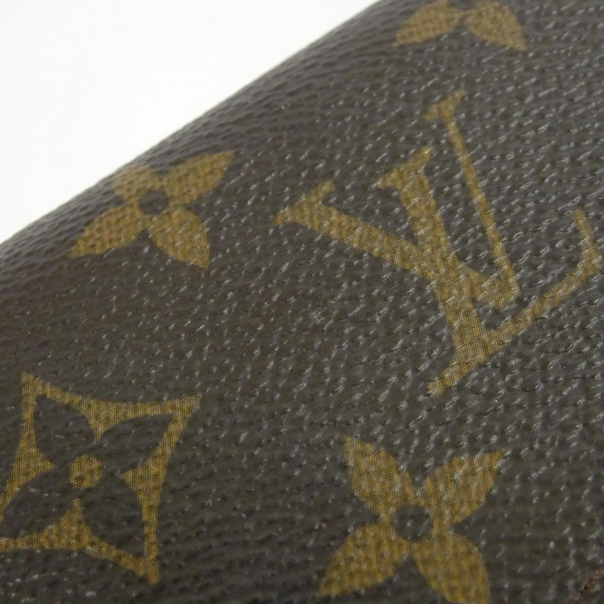 LOUIS VUITTON Brown Monogram Card Holder