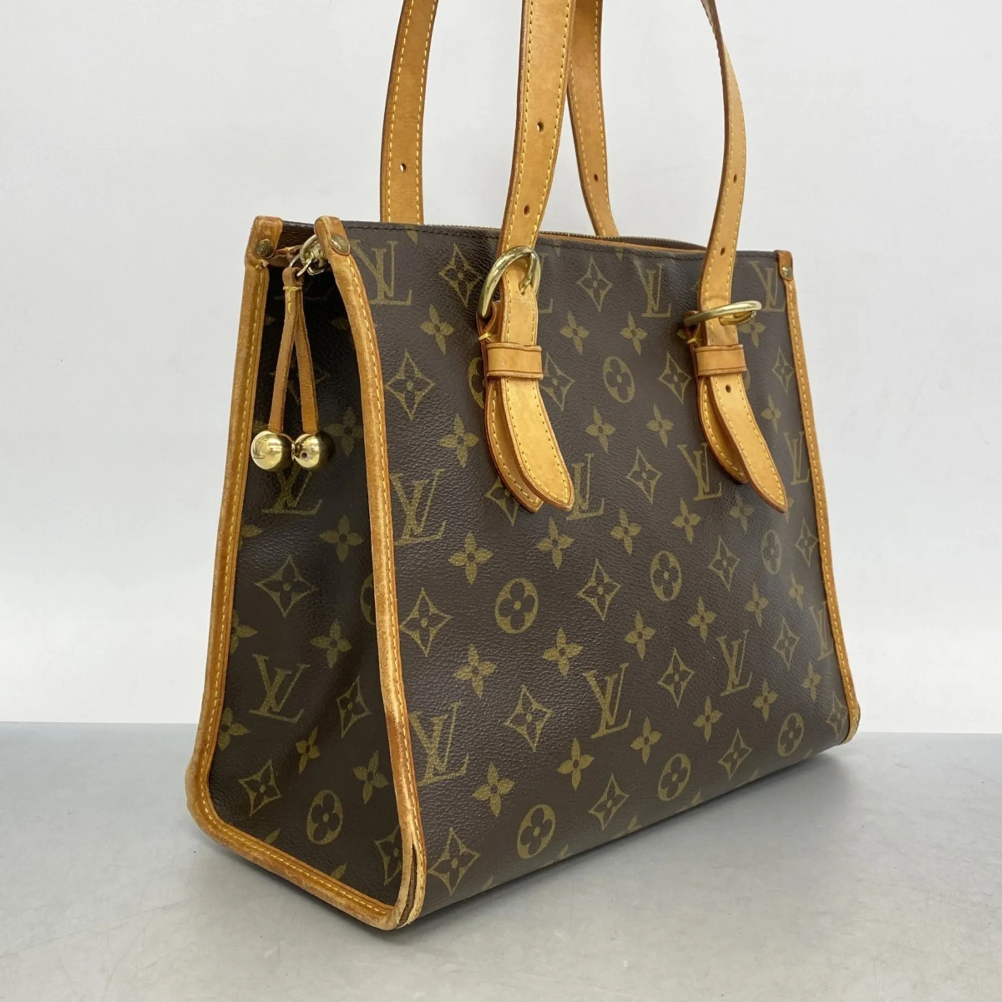 LOUIS VUITTON Brown Monogram Tote Bag
