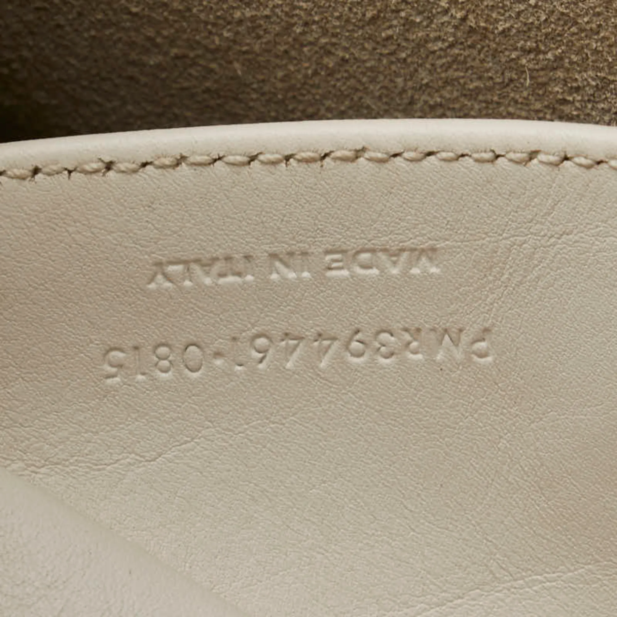 SAINT LAURENT White Leather Shoulder Bag