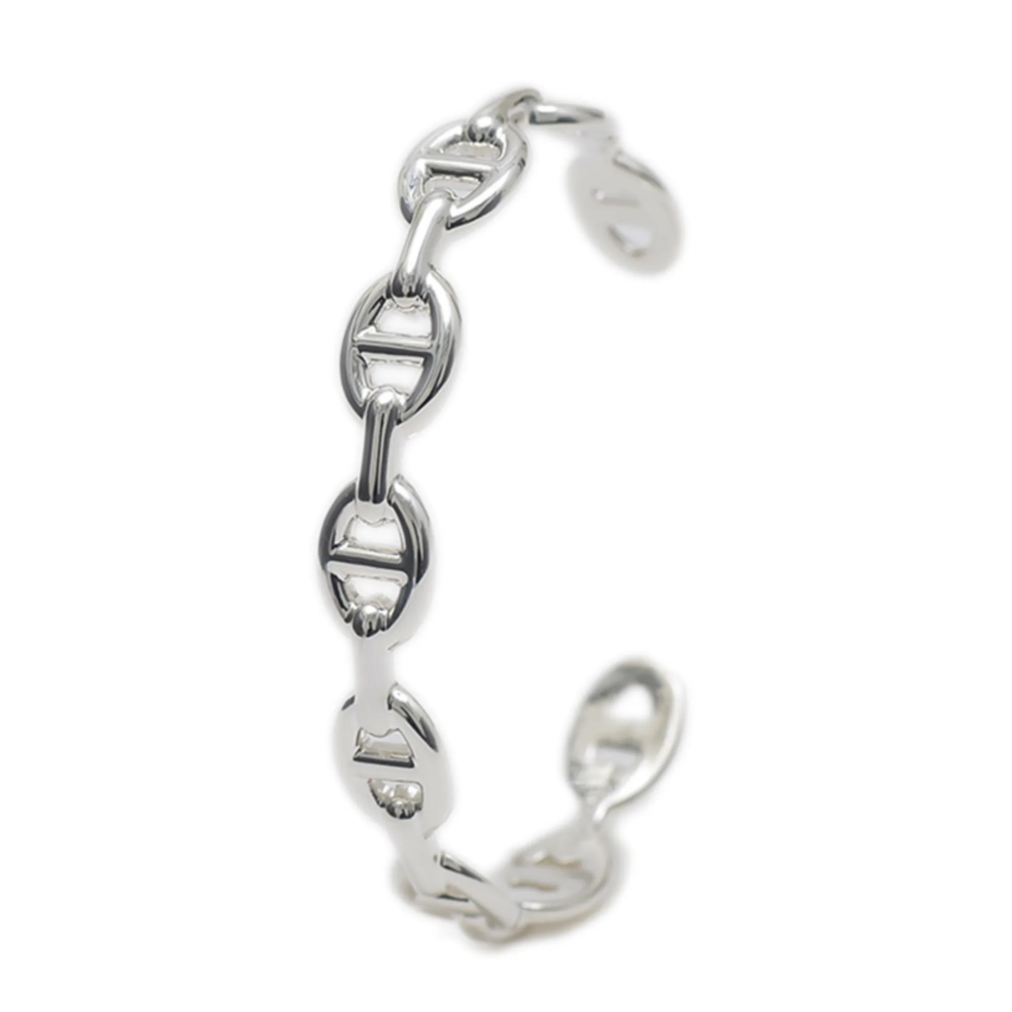HERMES Silver Bracelet
