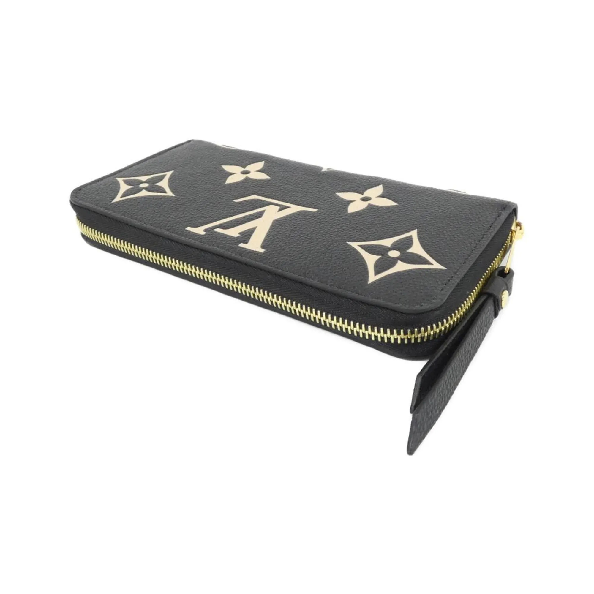 LOUIS VUITTON Black Monogram Wallet