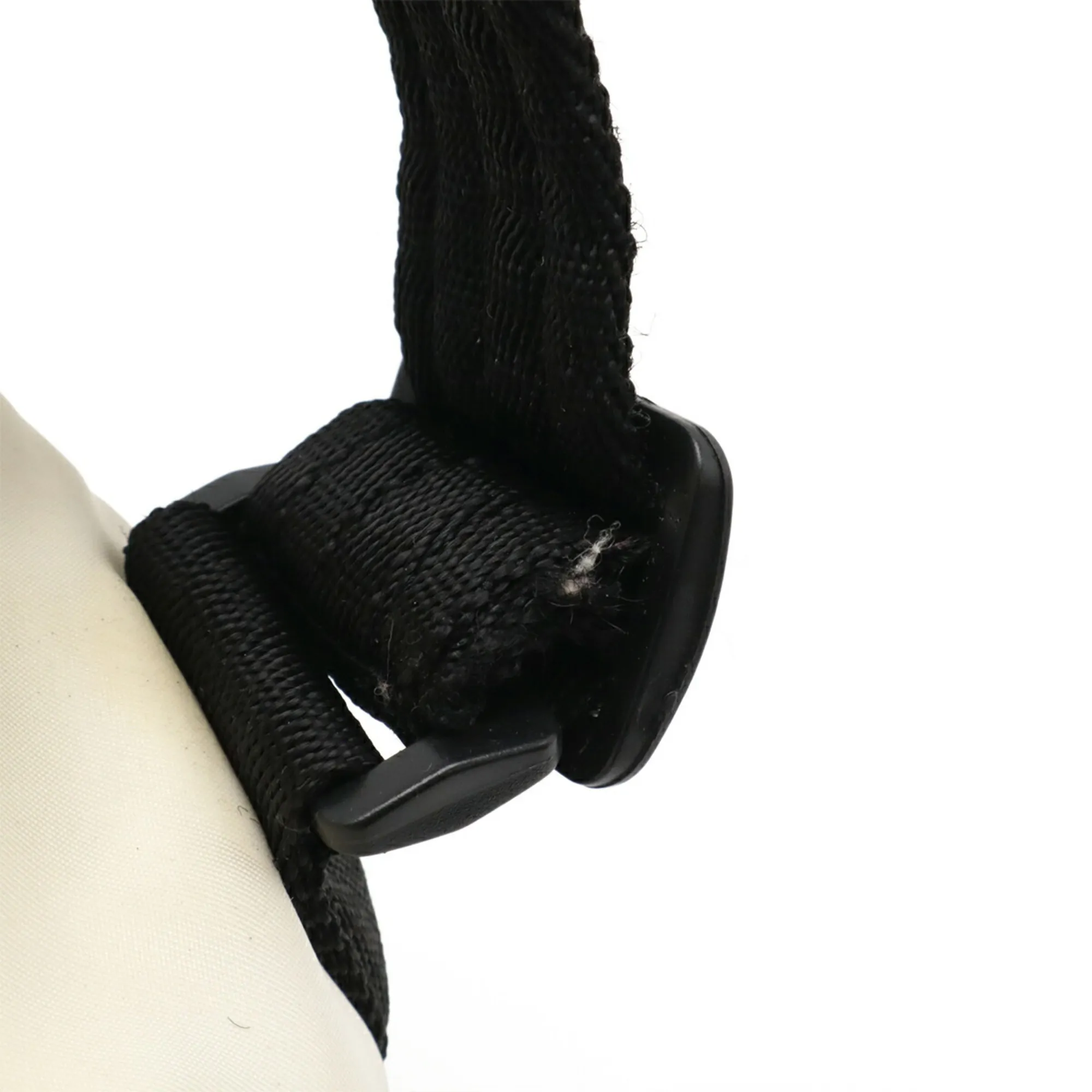 CHANEL Black Logo Backpack