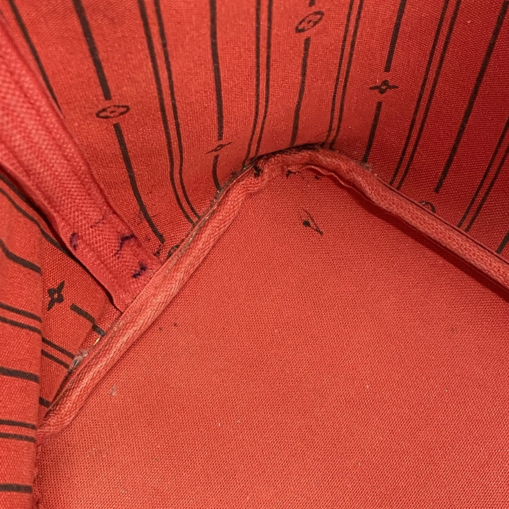 LOUIS VUITTON Brown Damier Neverfull MM Tote Bag