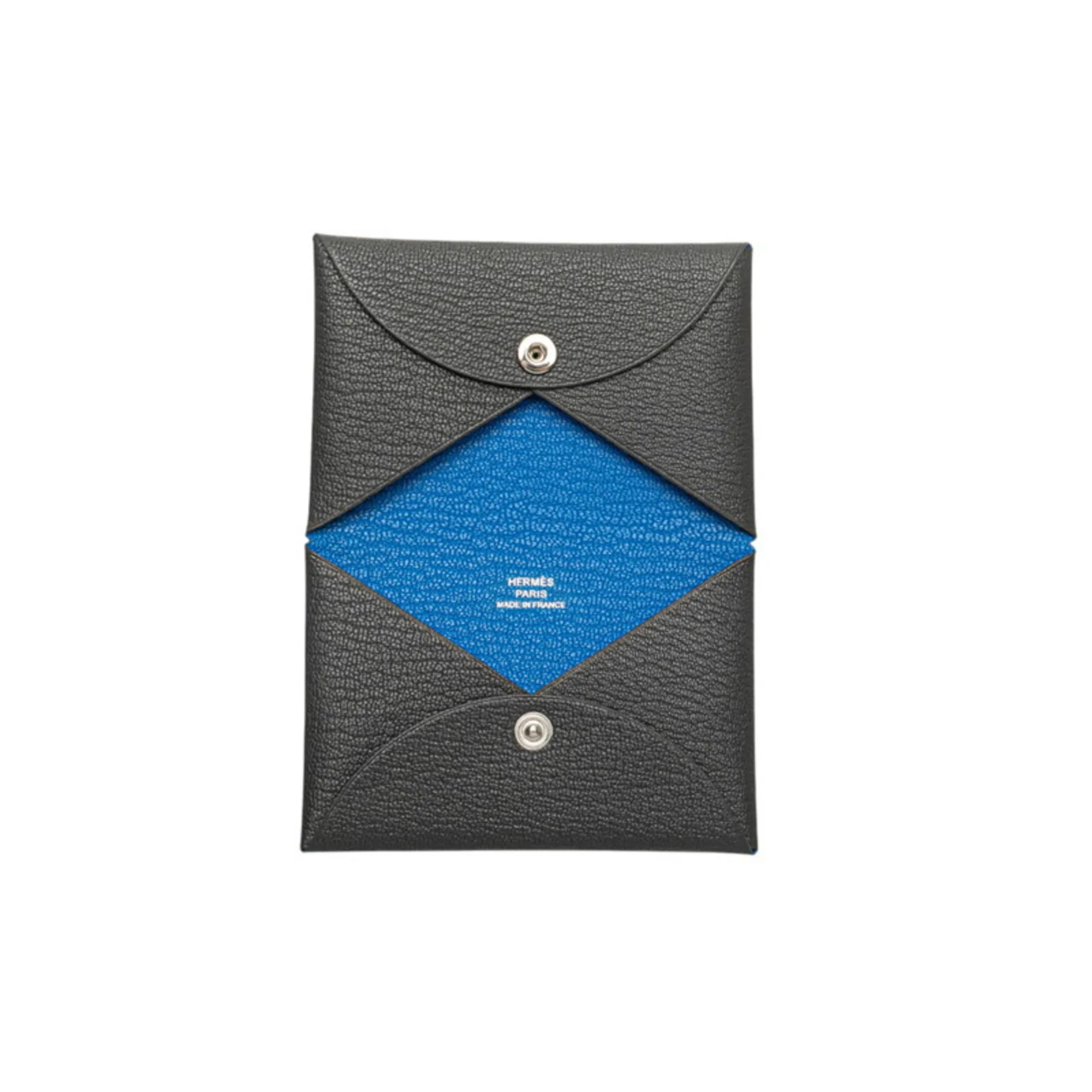 HERMES Gray Card Holder
