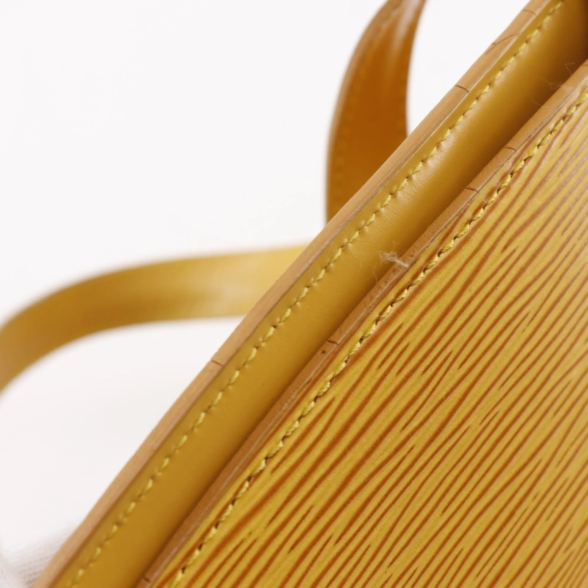 LOUIS VUITTON Yellow Leather Bag