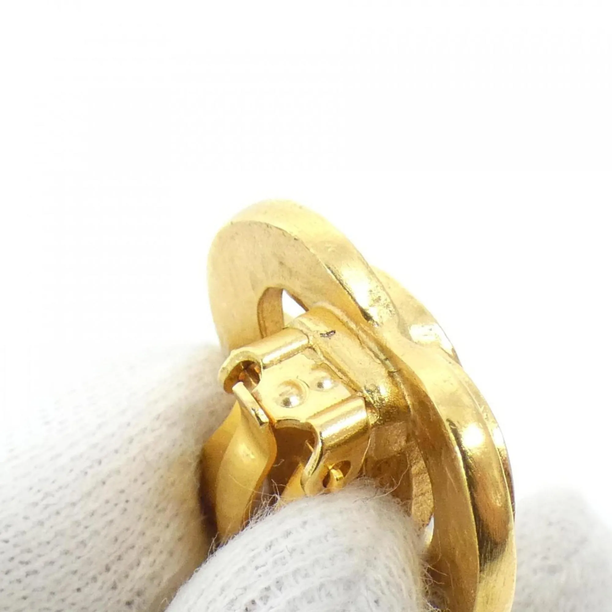 CHANEL Gold Earrings