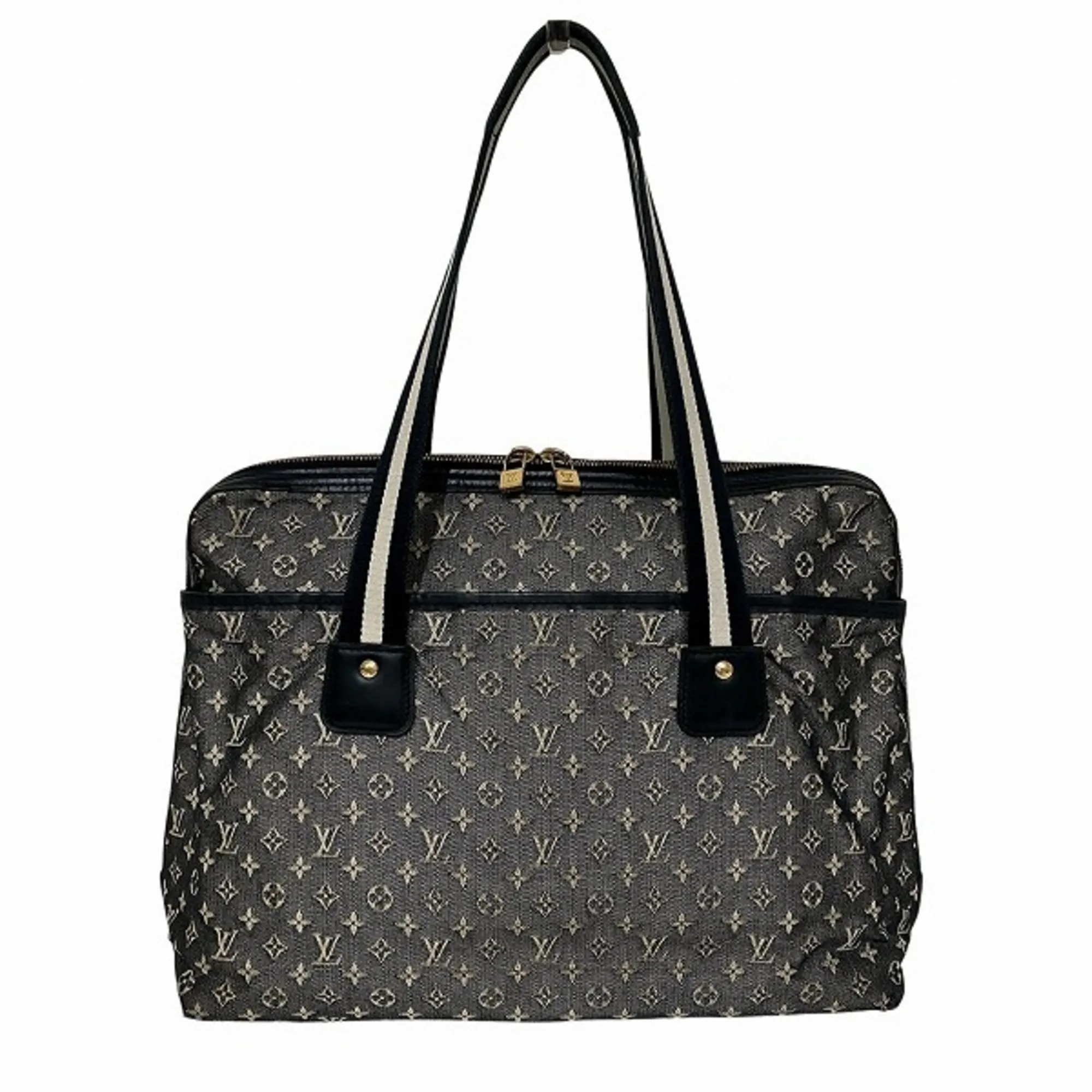 LOUIS VUITTON Black Monogram Shoulder Bag