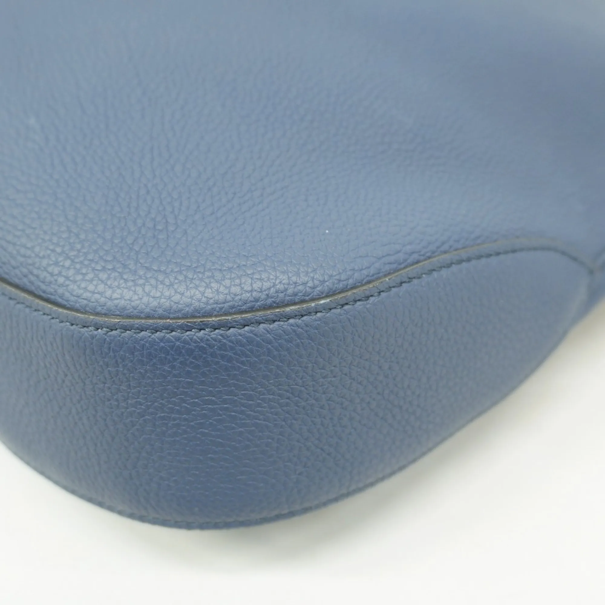 GUCCI Blue Leather Jackie Shoulder Bag