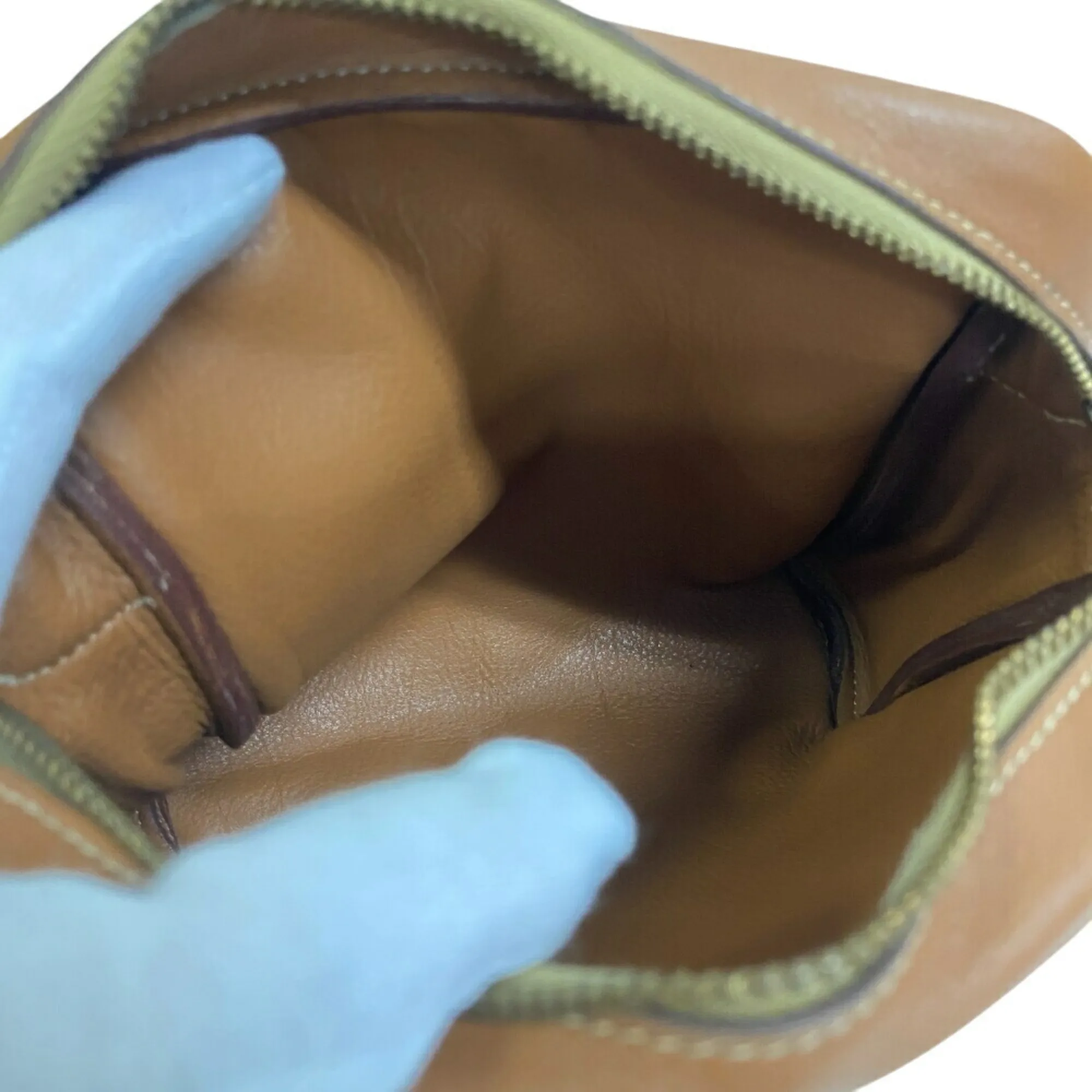 HERMES Brown Shoulder Bag