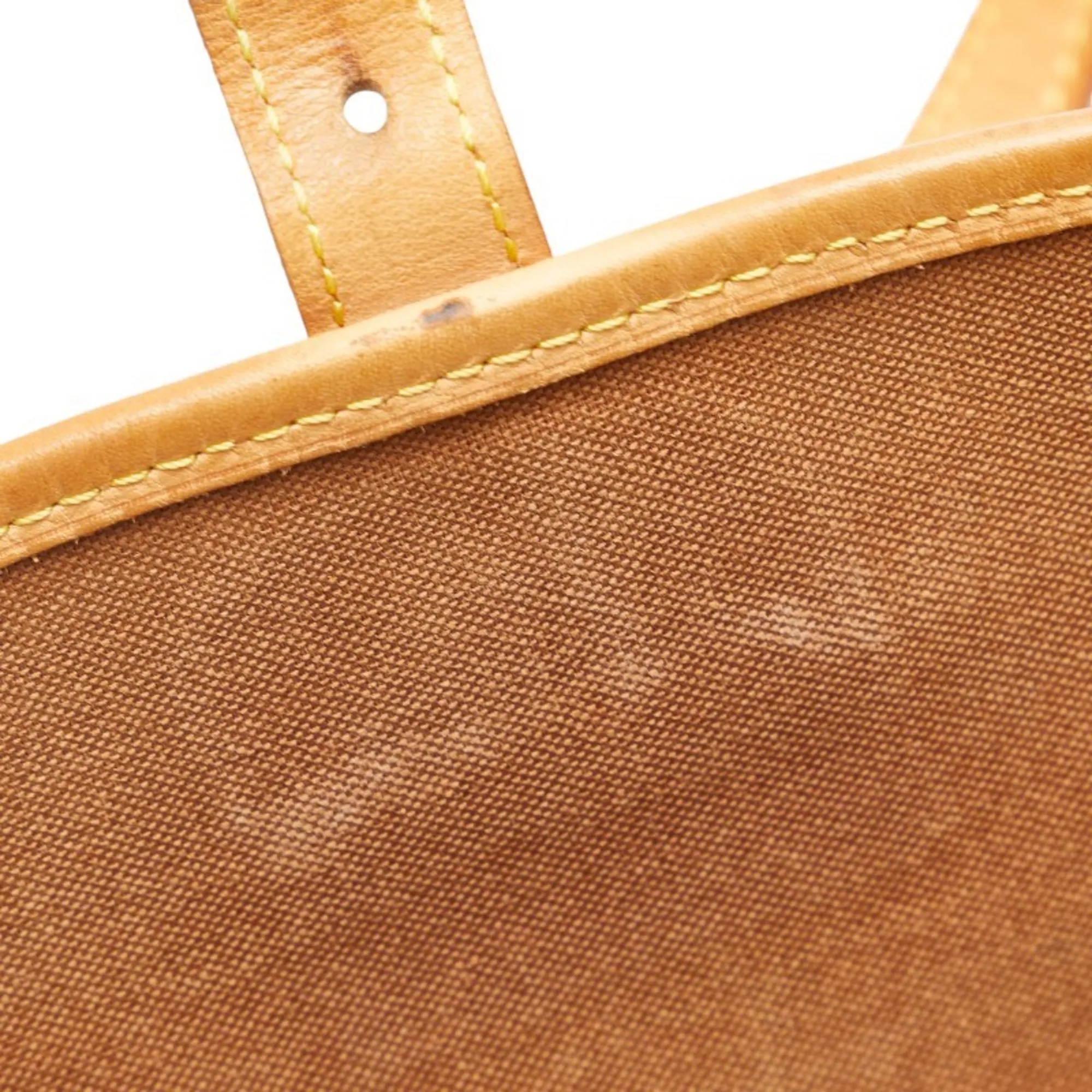 LOUIS VUITTON Brown Monogram Leather Shoulder Bag