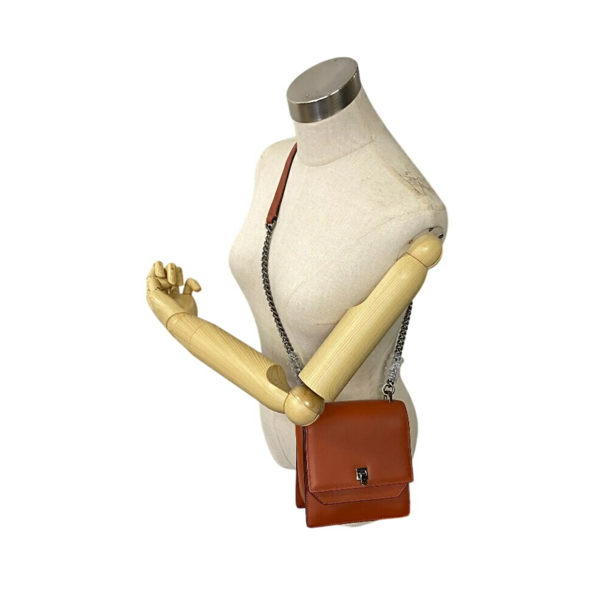 VALEXTRA Brown Shoulder Bag