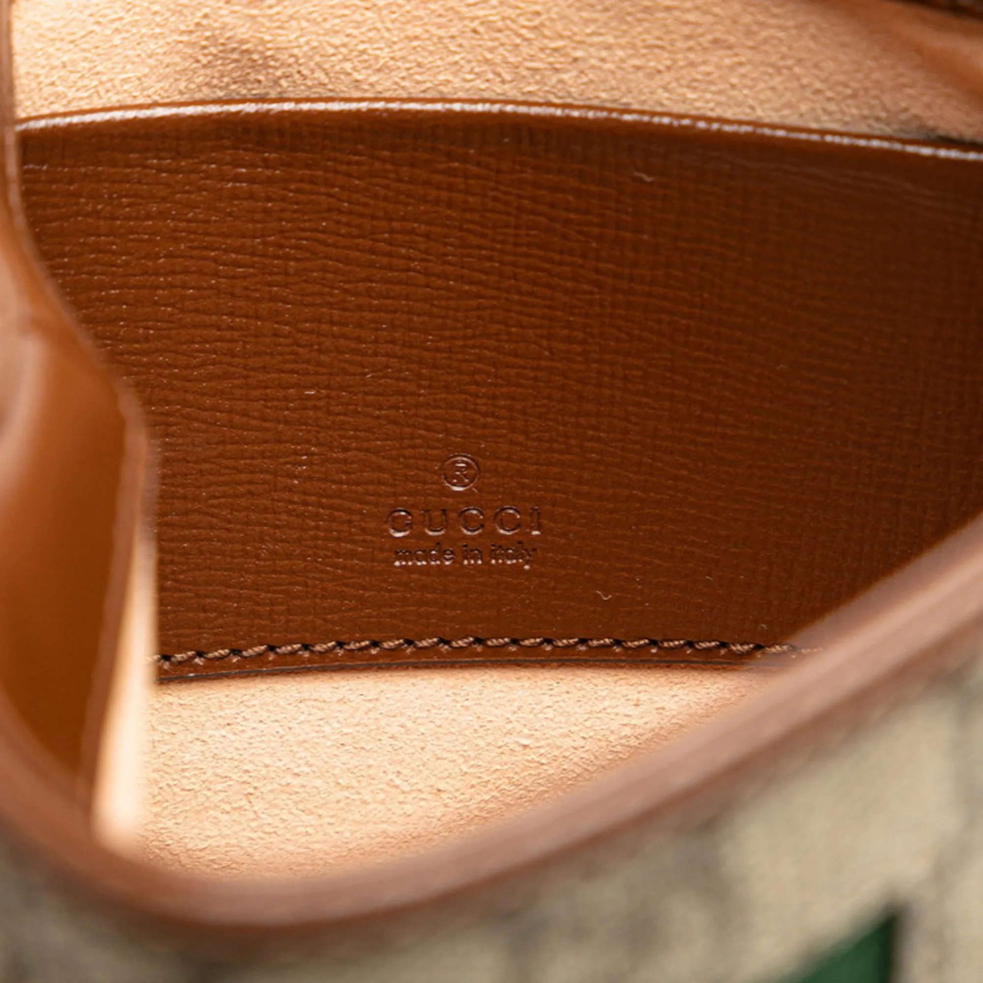 GUCCI Cream Leather Jackie Shoulder Bag