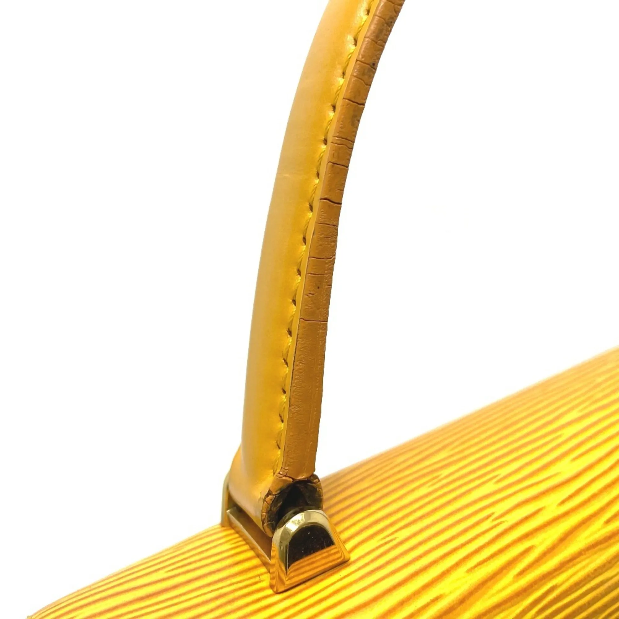 LOUIS VUITTON Yellow Leather Bag