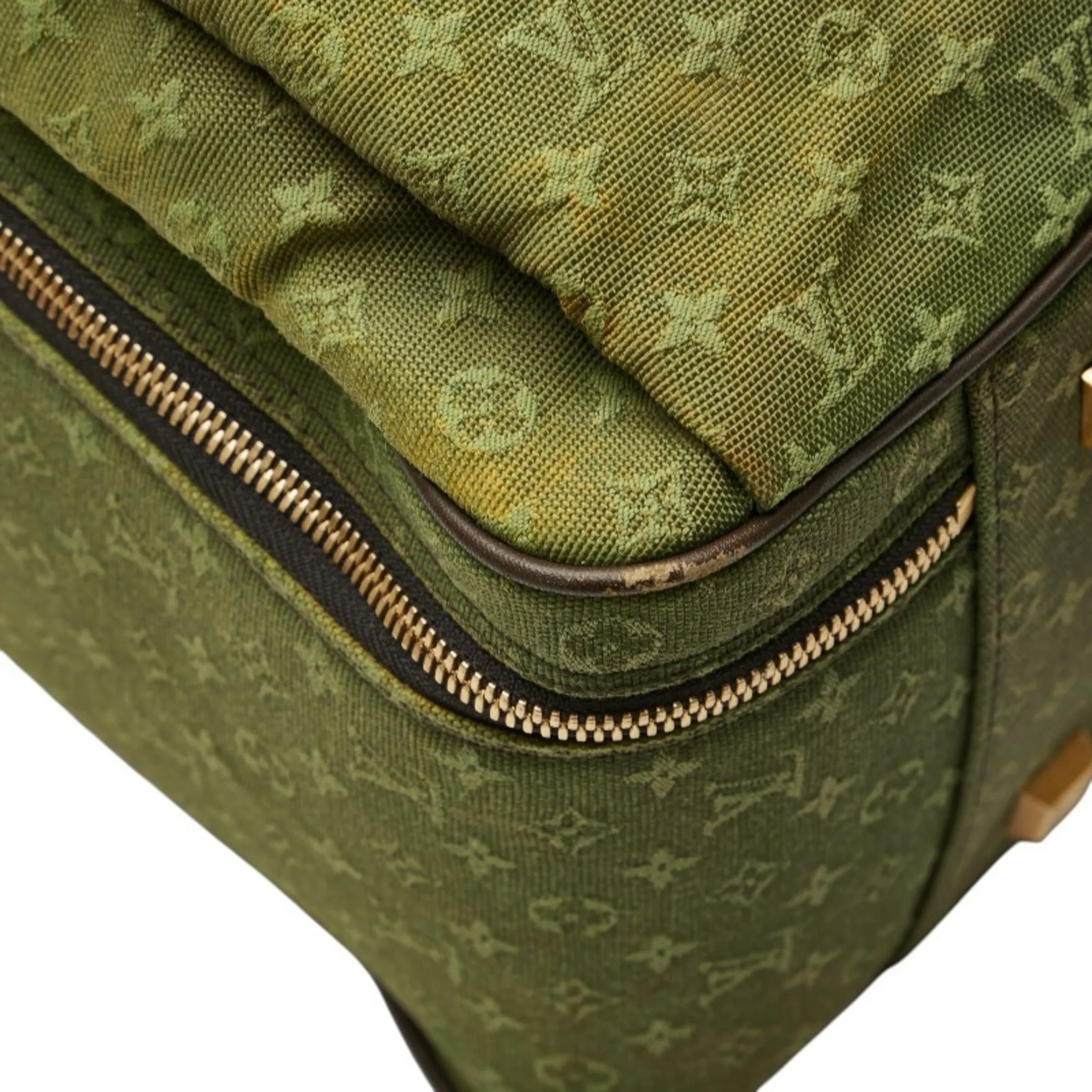 LOUIS VUITTON Brown Monogram Leather Shoulder Bag