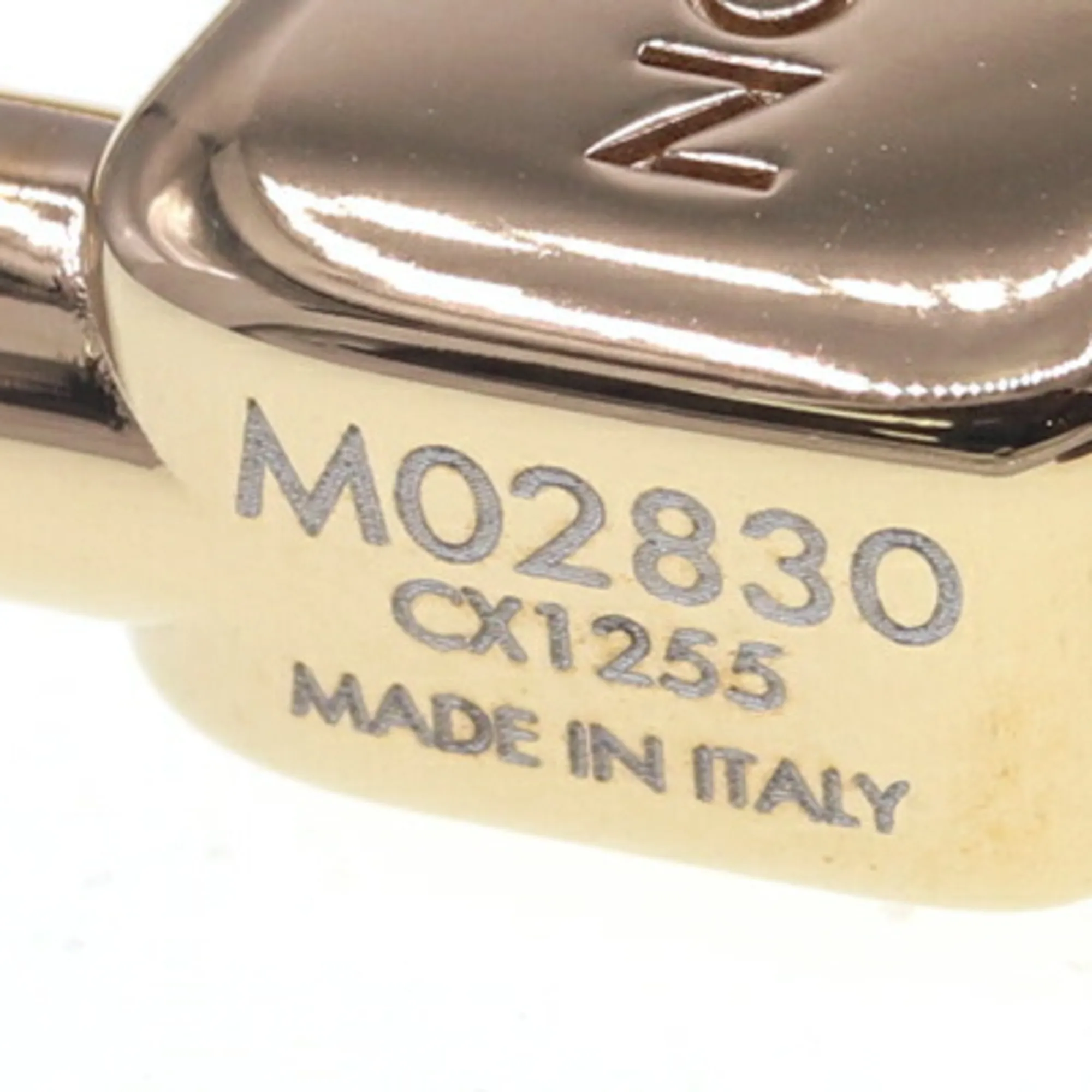 LOUIS VUITTON Brown Monogram Bag Charm