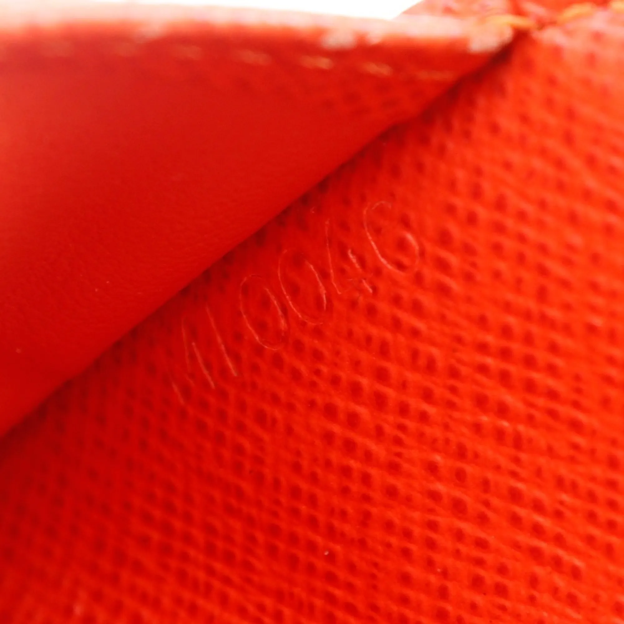 LOUIS VUITTON Orange Monogram Wallet