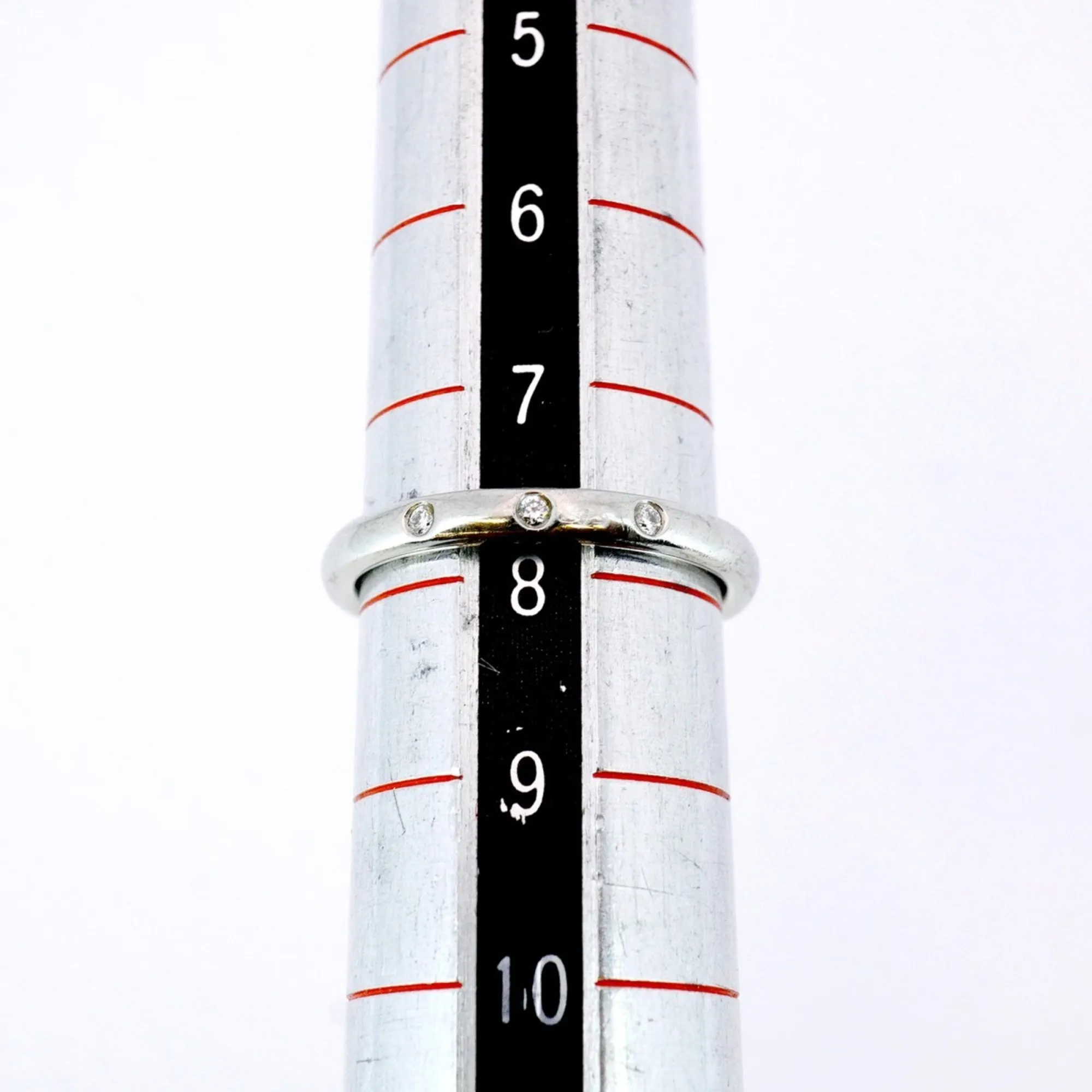 CHANEL Brown Diamond Ring #48