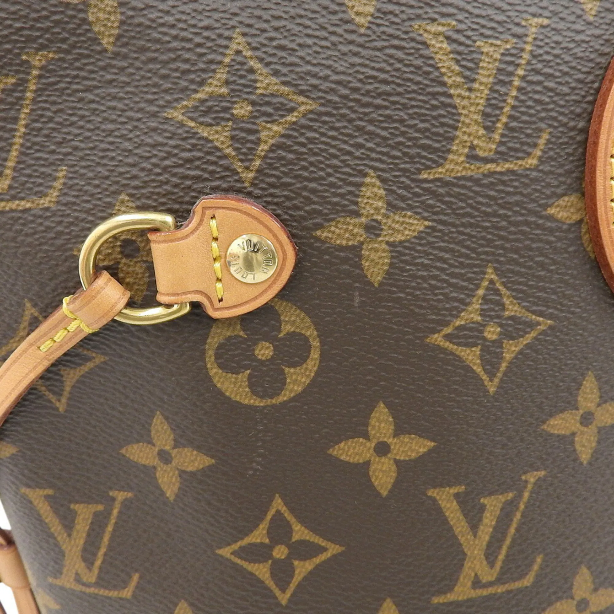 LOUIS VUITTON Pink Monogram Neverfull MM Tote Bag