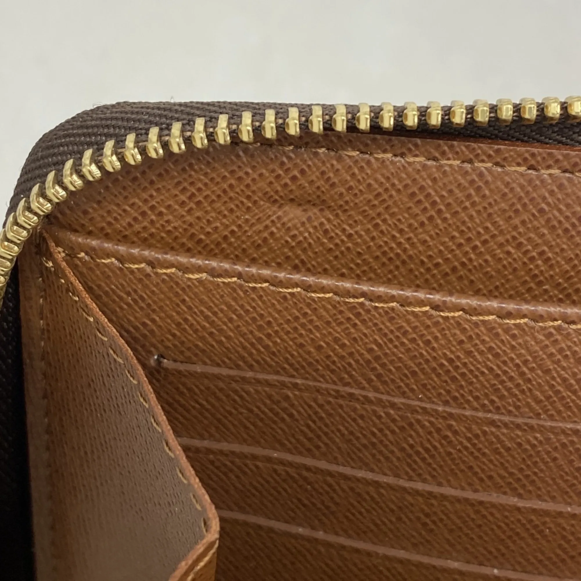 LOUIS VUITTON Brown Monogram Wallet