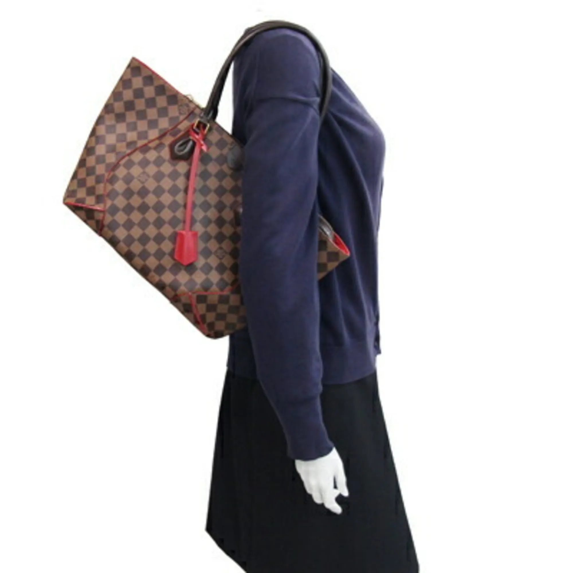 LOUIS VUITTON Brown Damier Tote Bag