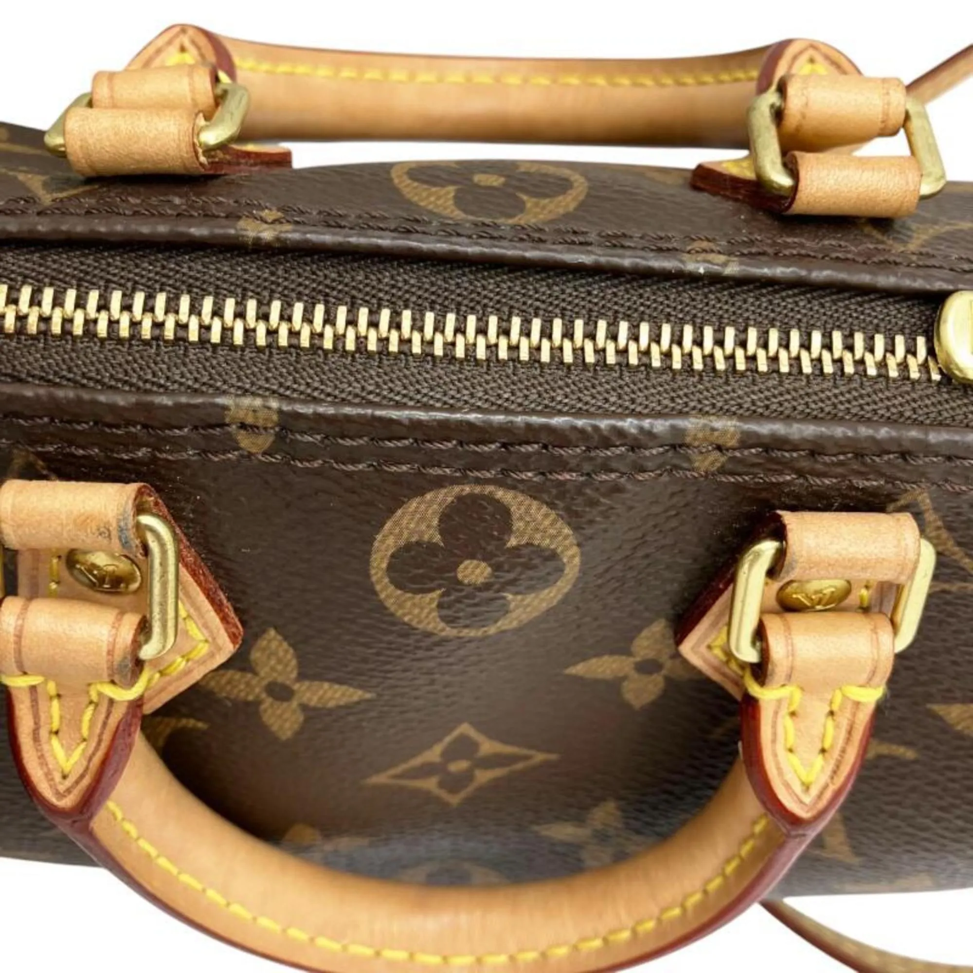 LOUIS VUITTON Brown Monogram Shoulder Bag