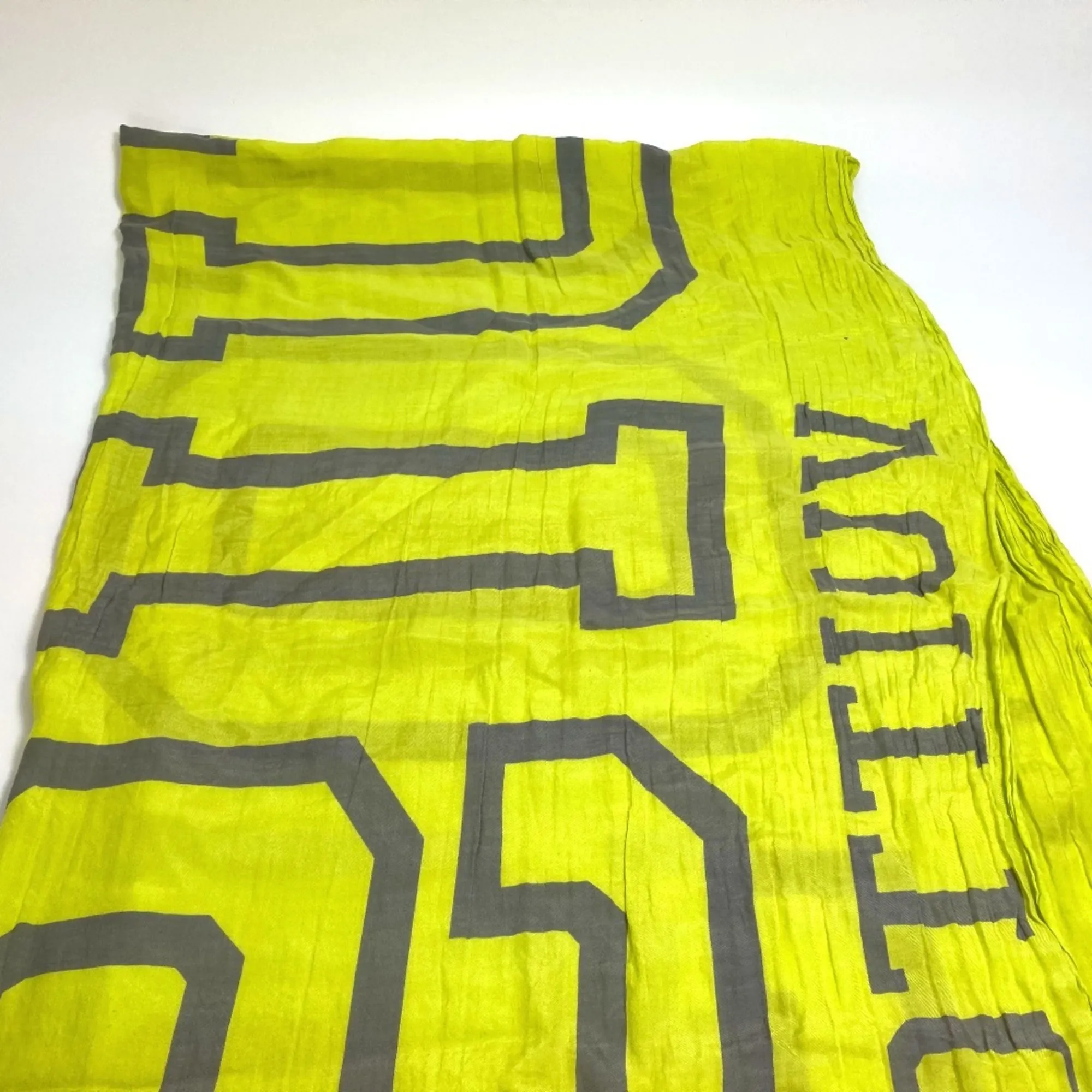 LOUIS VUITTON Yellow Scarf
