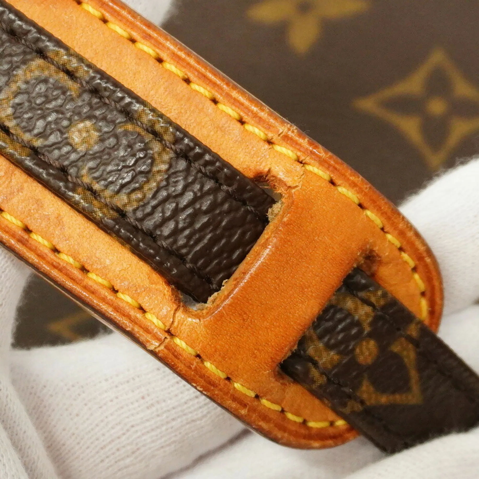 LOUIS VUITTON Brown Monogram Shoulder Bag