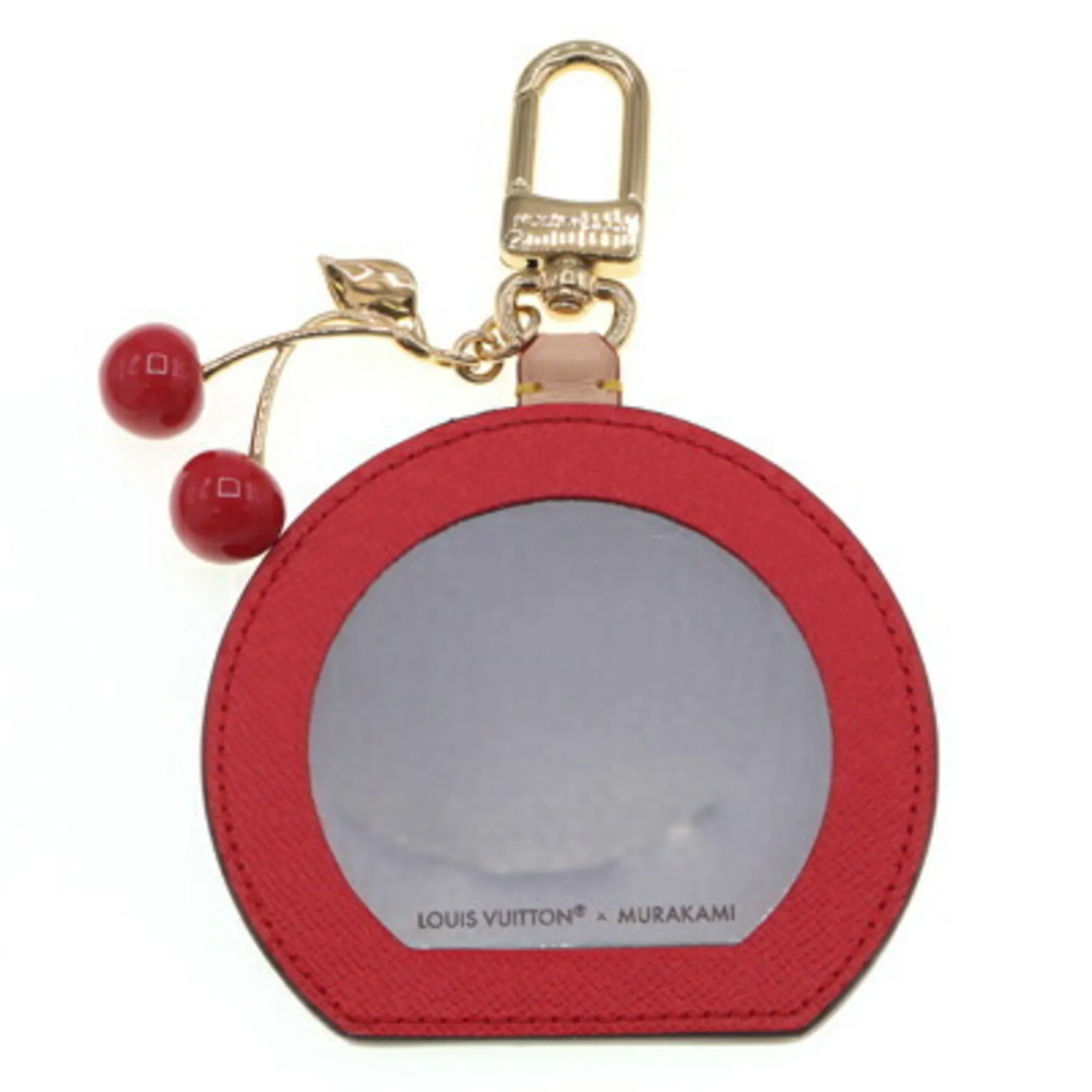 LOUIS VUITTON Brown Monogram Bag Charm