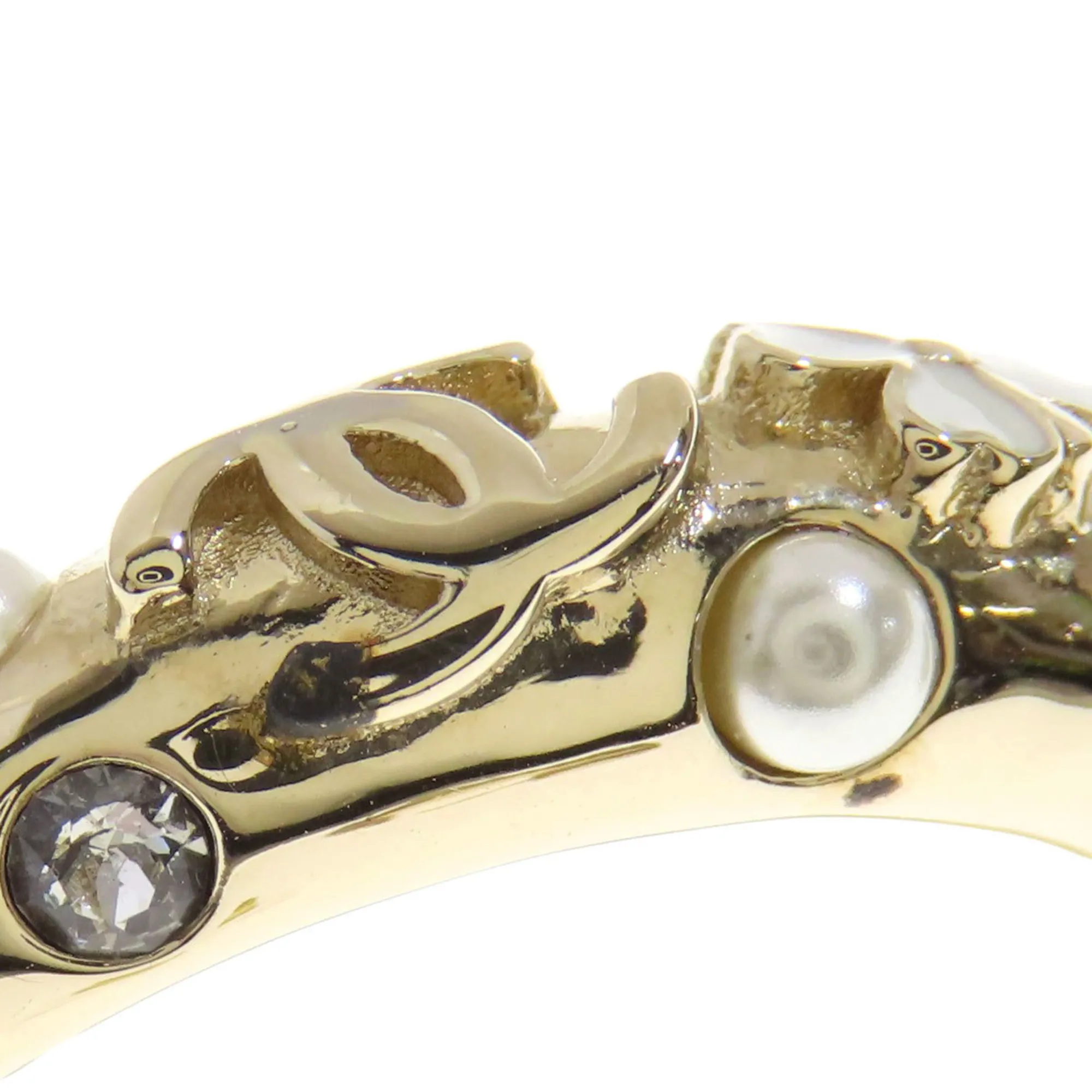 CHANEL Gold Earrings