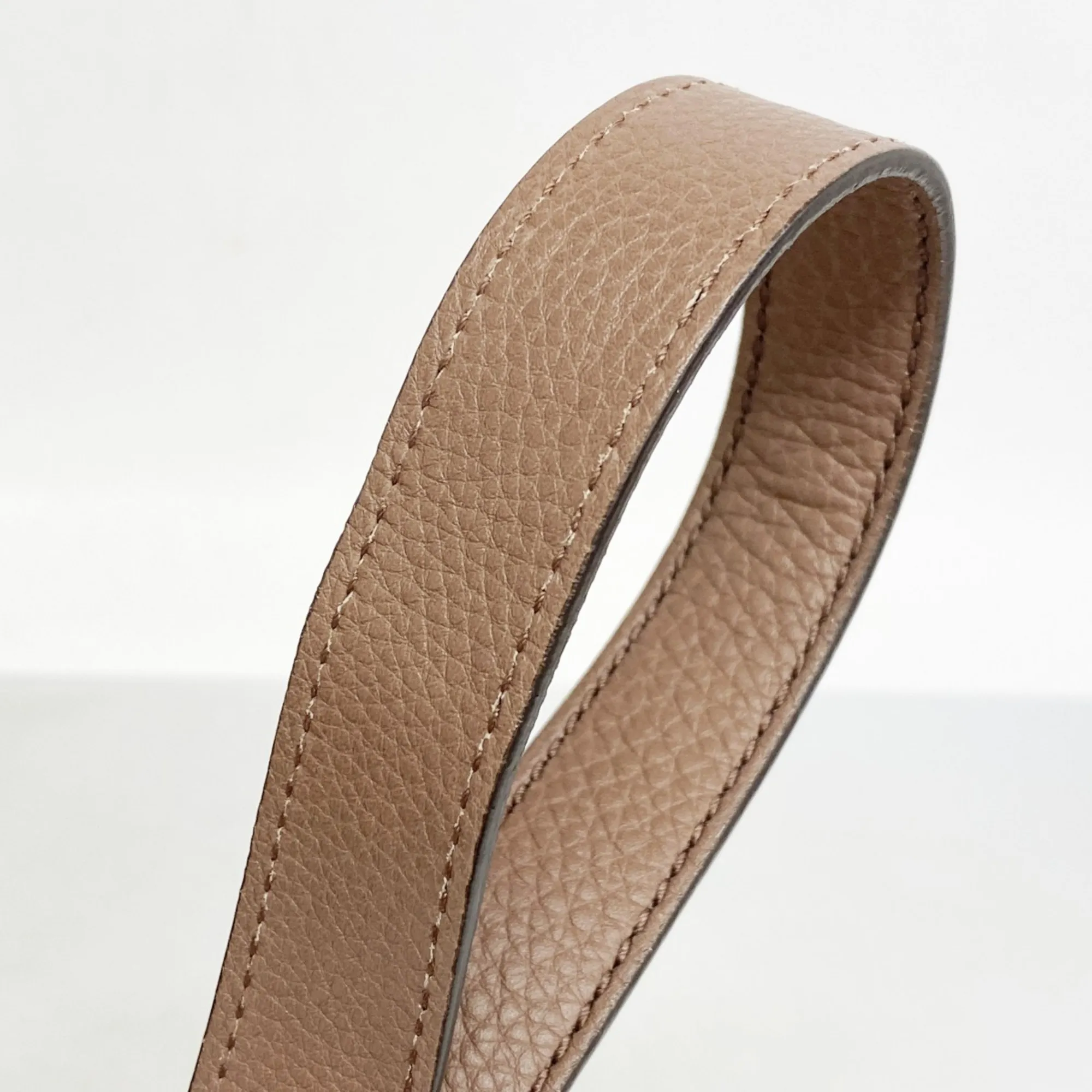 GUCCI Brown Leather Bamboo Bag