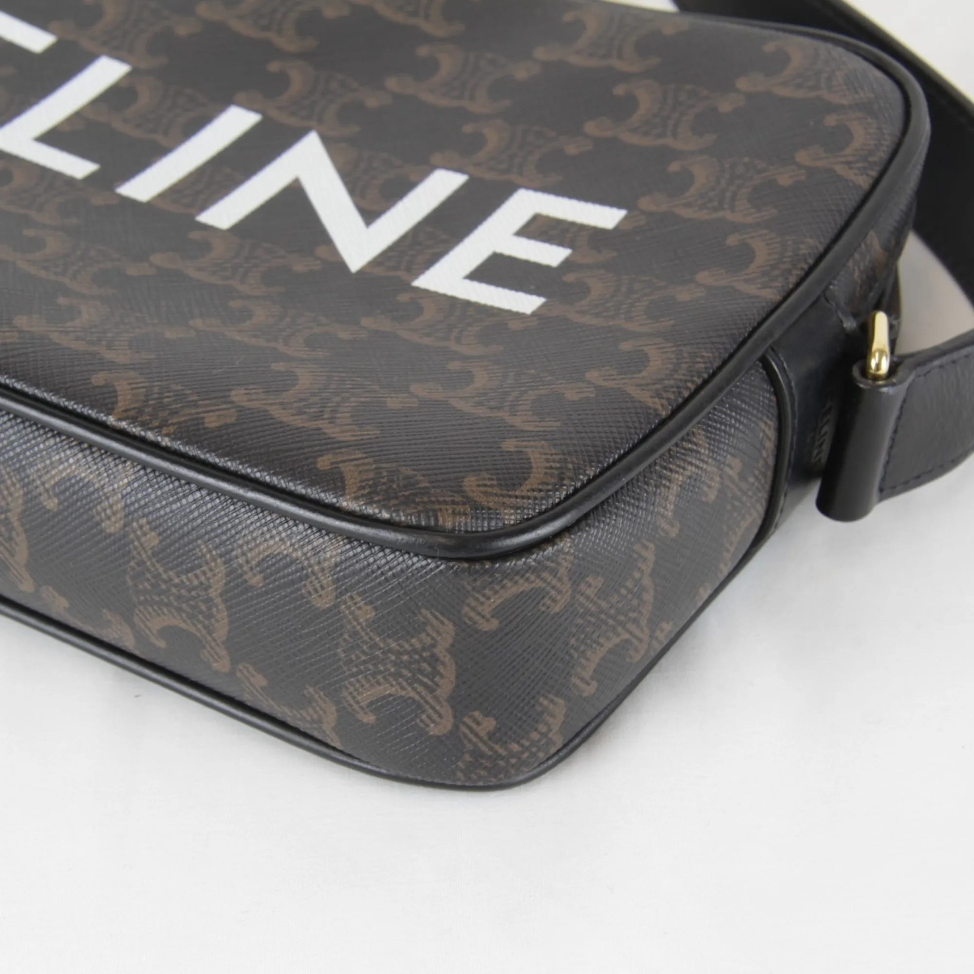 CELINE Brown Shoulder Bag