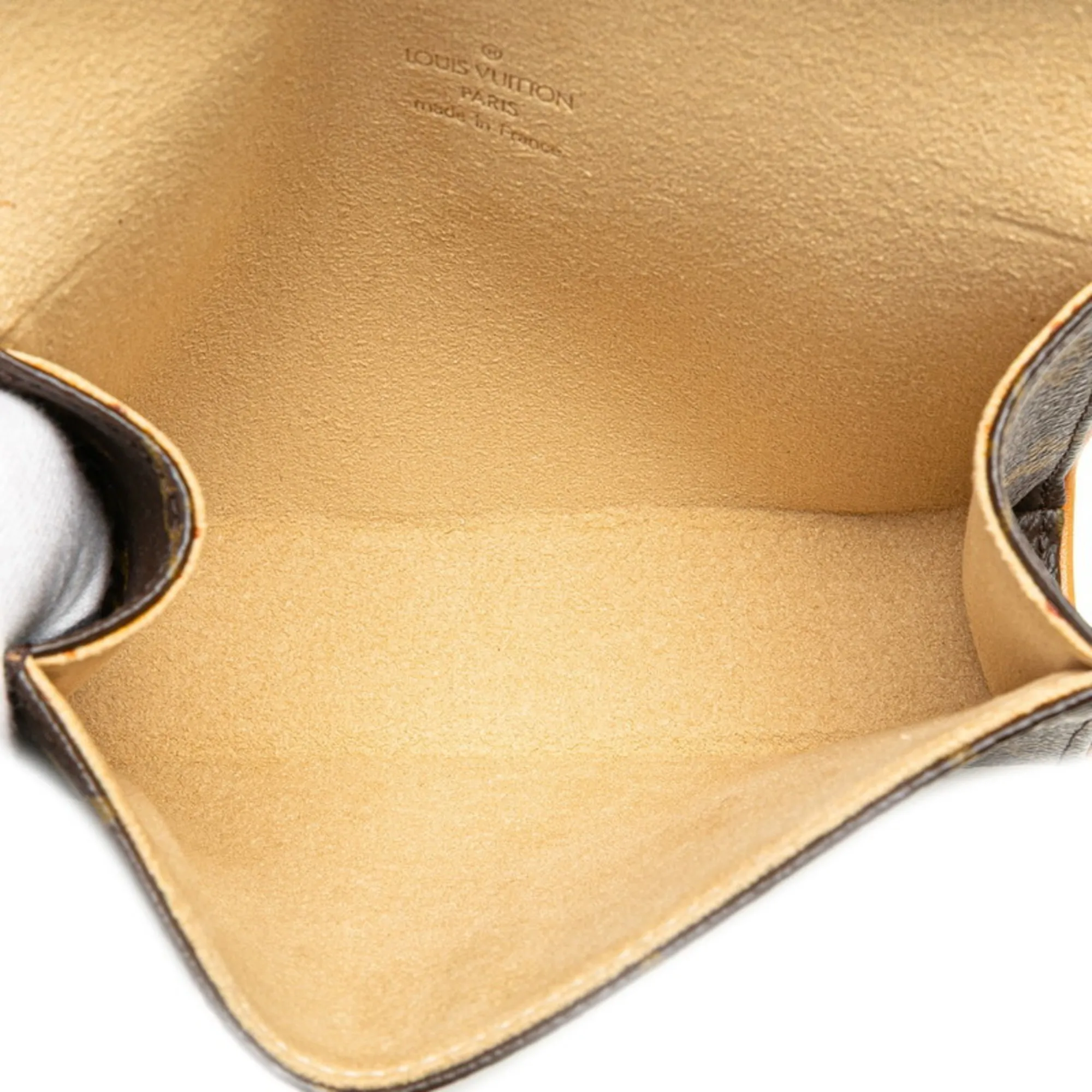 LOUIS VUITTON Brown Monogram Leather Fanny Pack