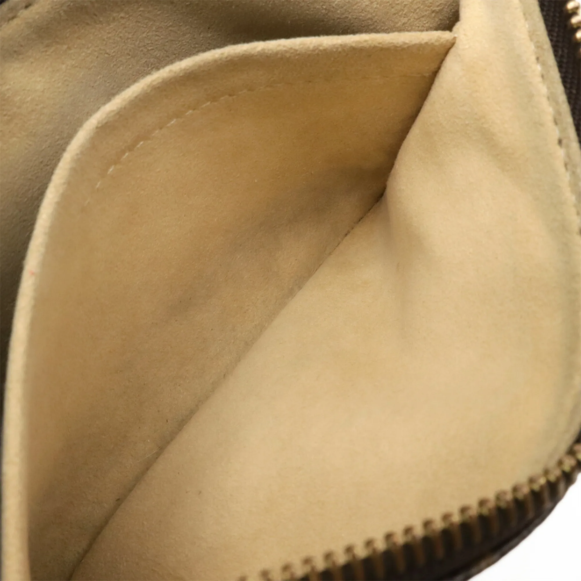 LOUIS VUITTON Brown Monogram Pouch