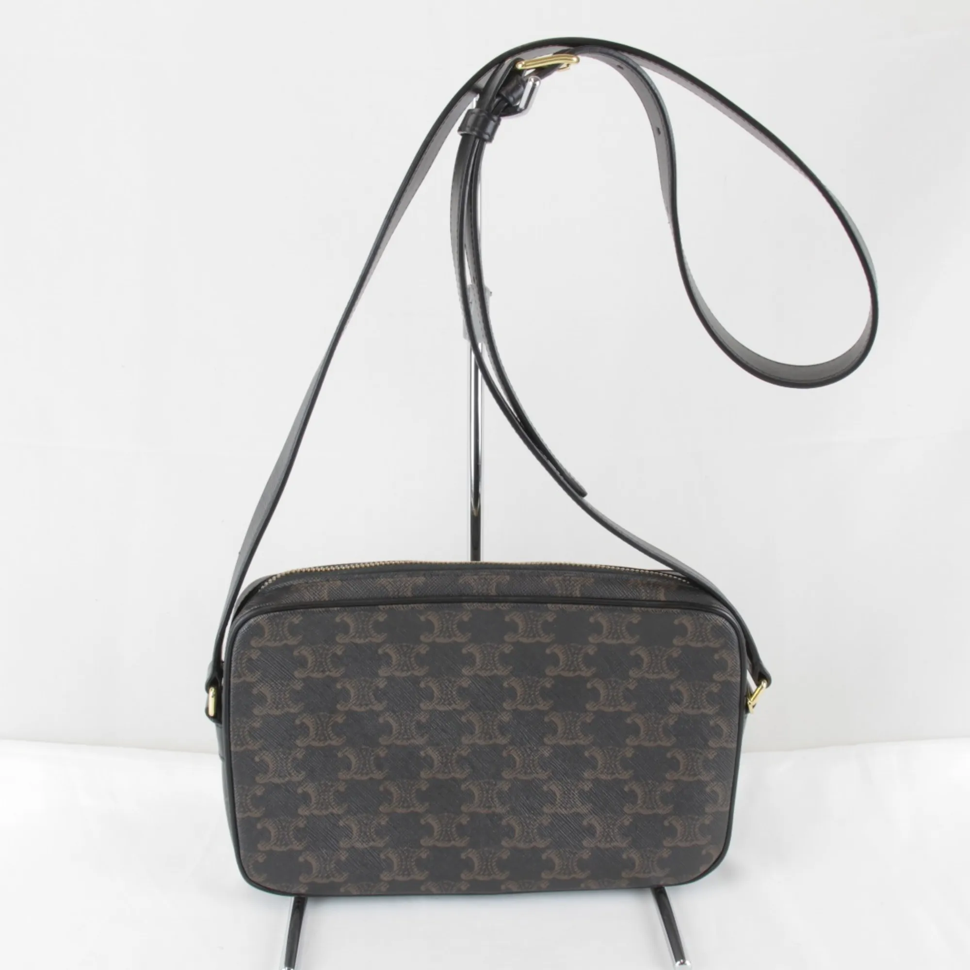 CELINE Brown Shoulder Bag