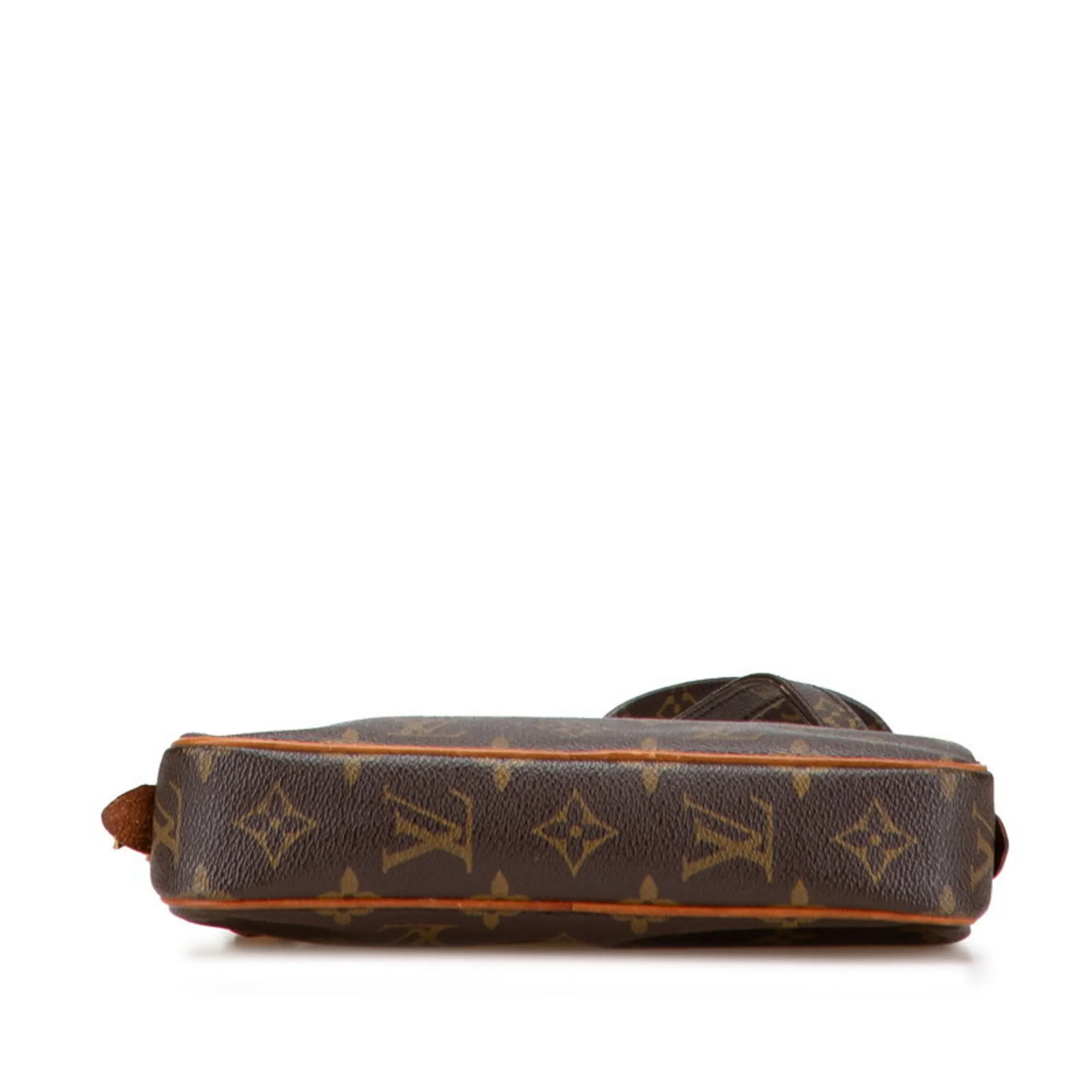 LOUIS VUITTON Brown Monogram Leather Shoulder Bag