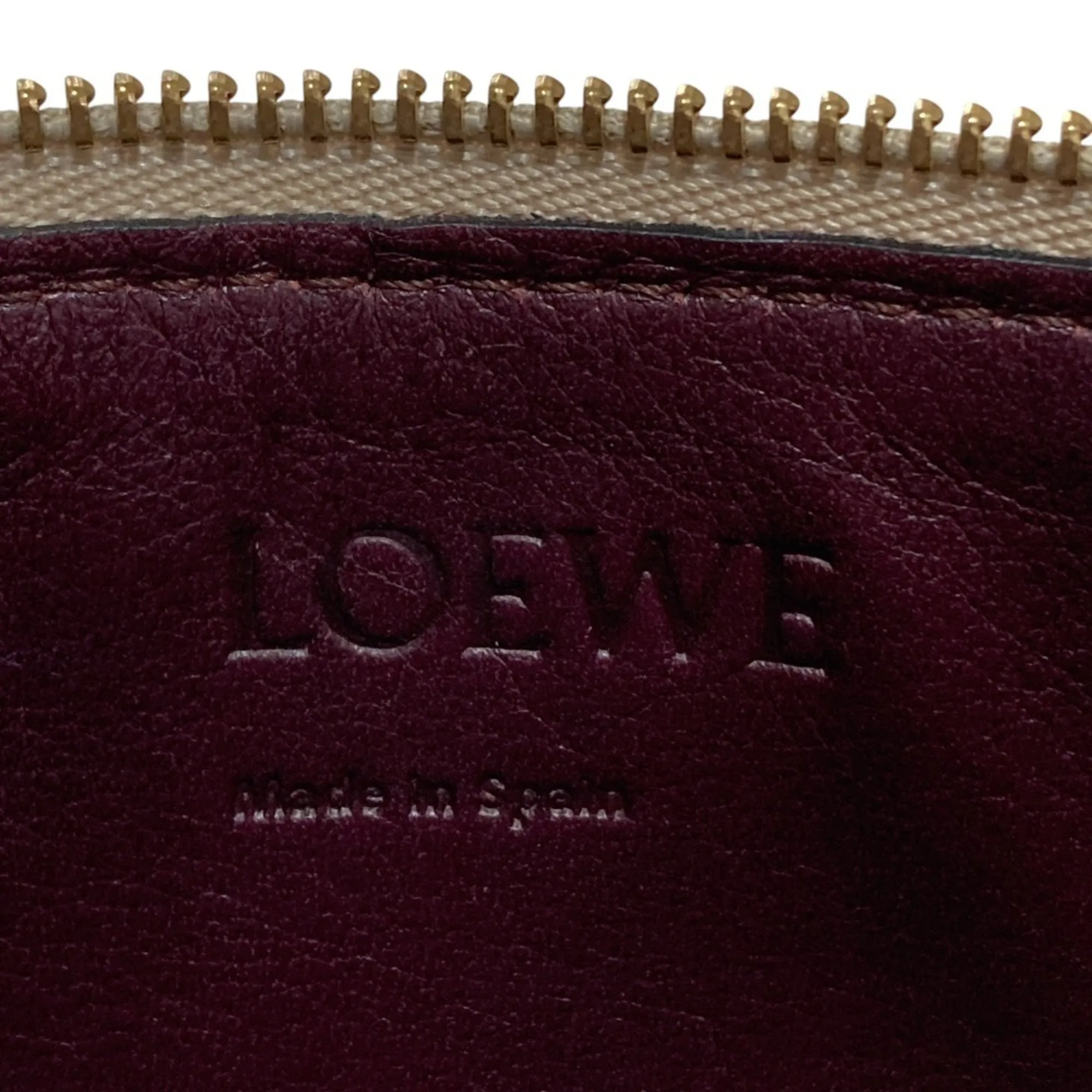 LOEWE Cream Shoulder Bag
