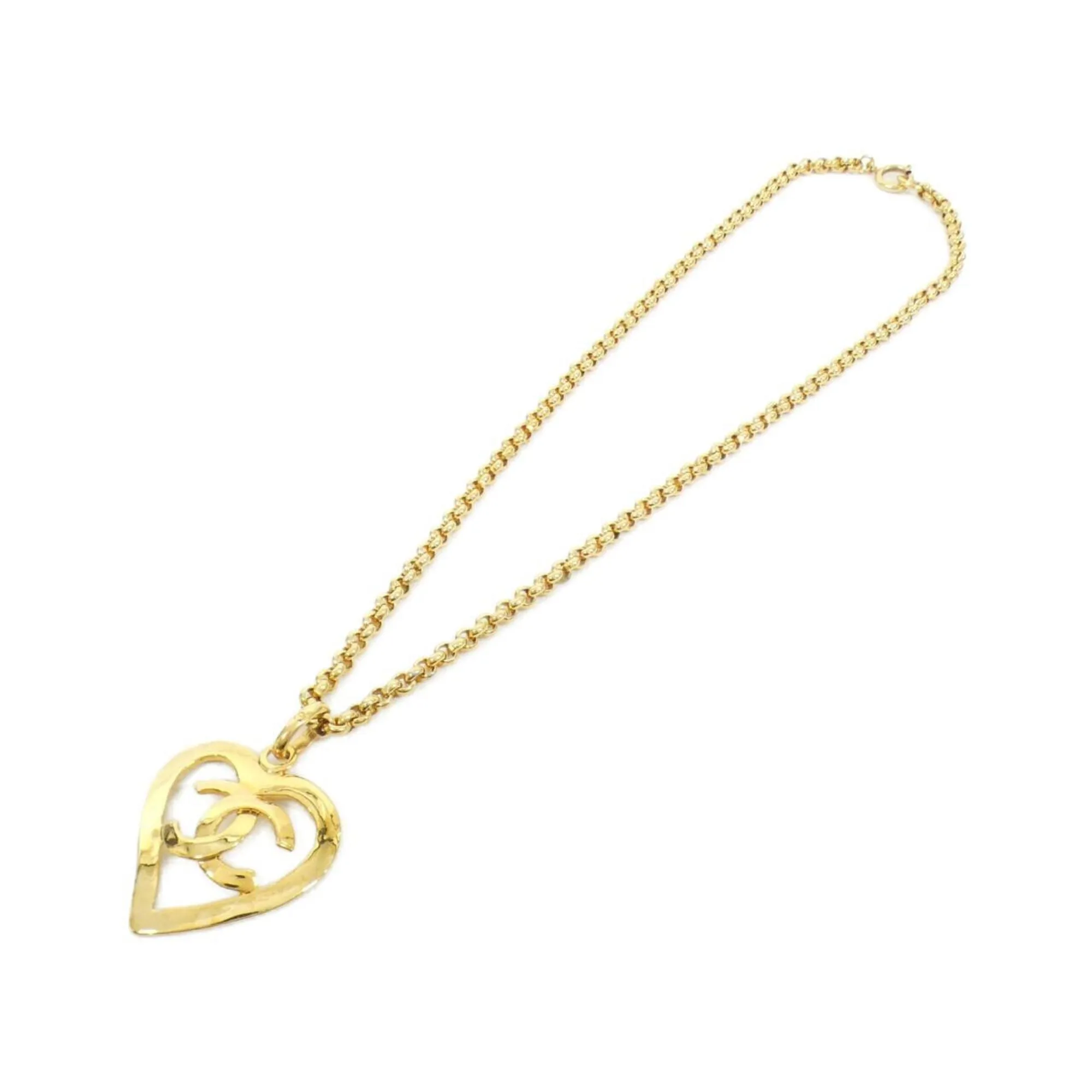 CHANEL Gold Necklace
