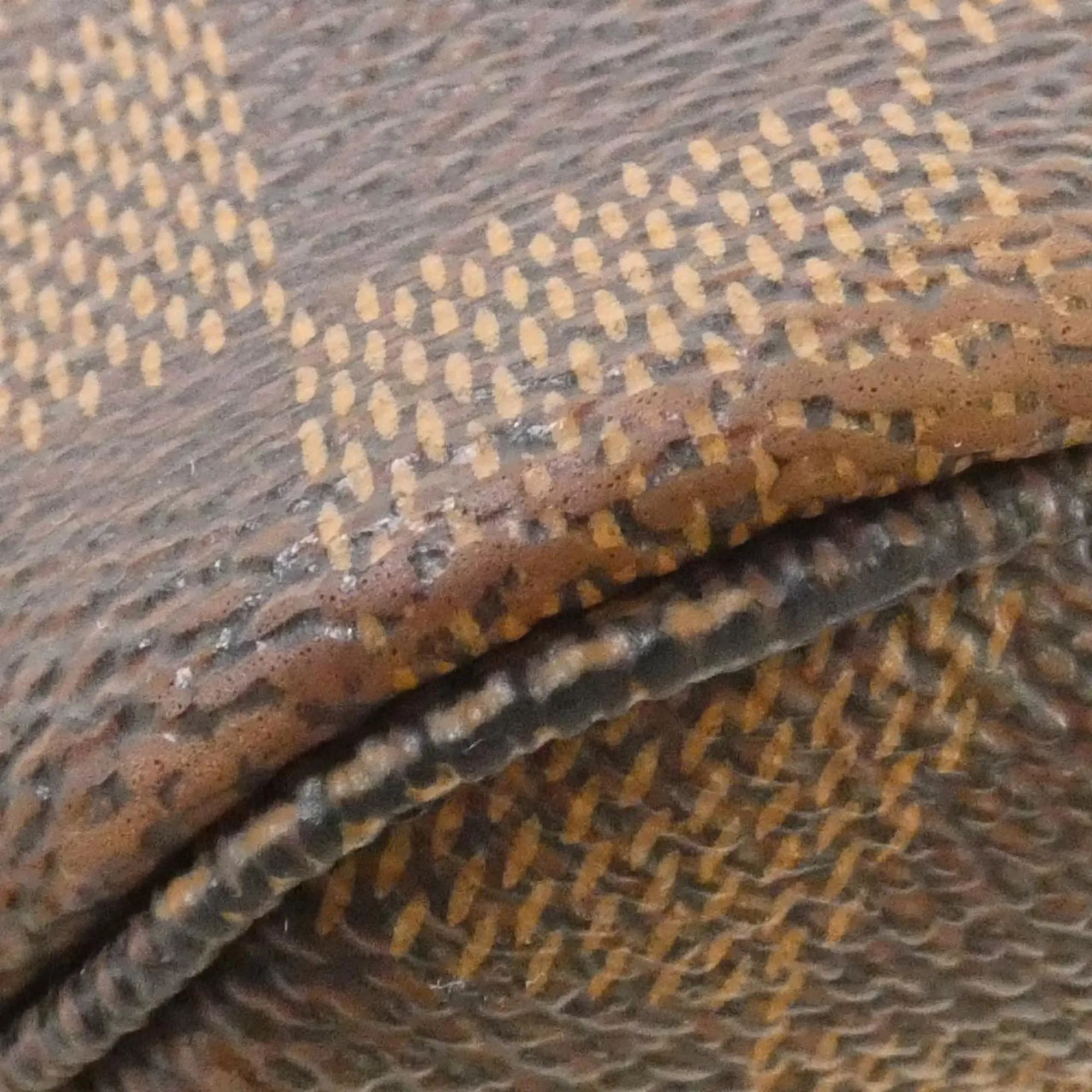 LOUIS VUITTON Brown Damier Neverfull MM Bag