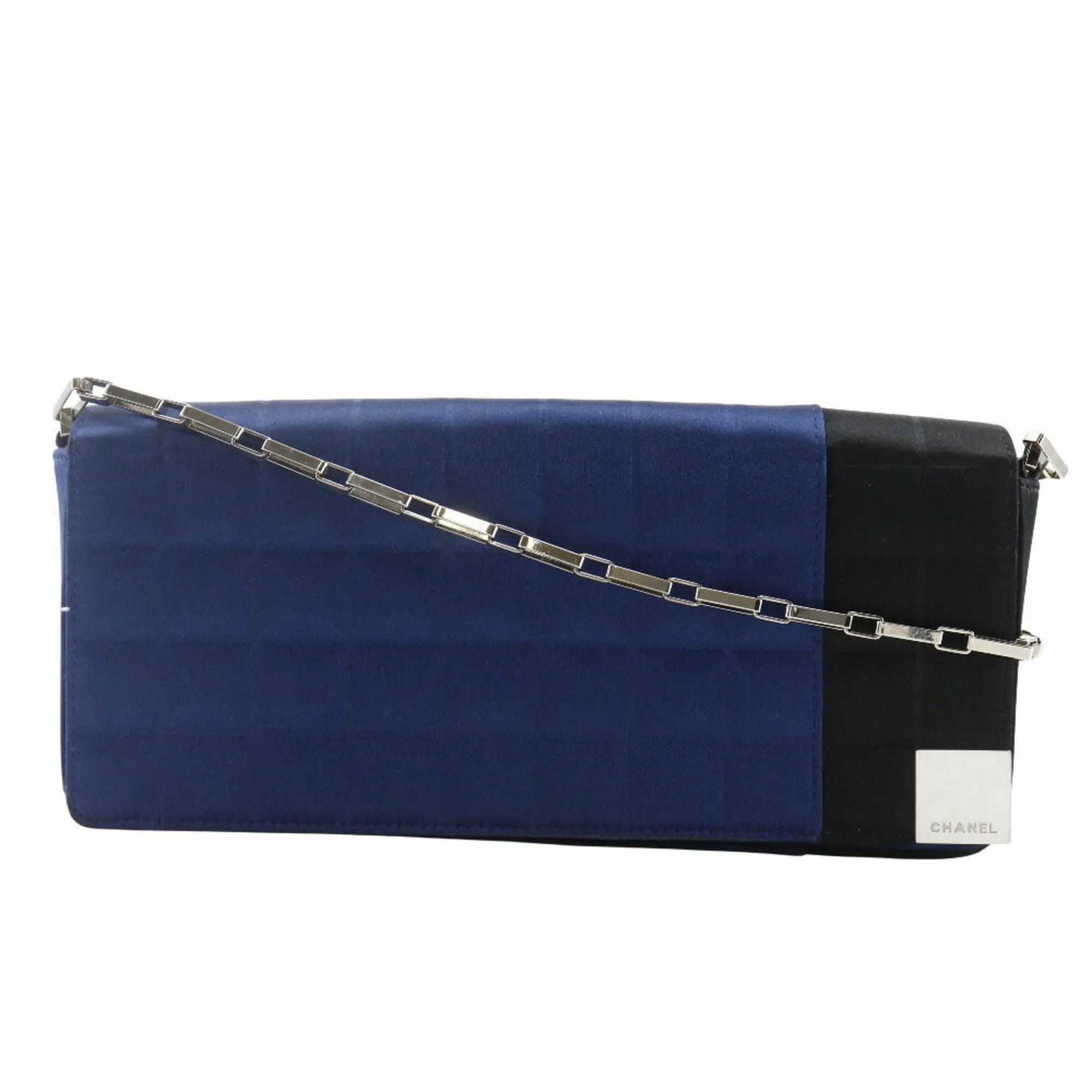 CHANEL Blue Shoulder Bag