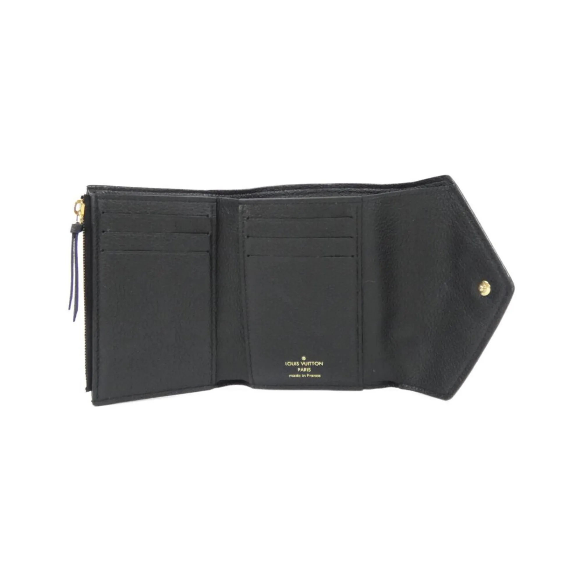 LOUIS VUITTON Black Monogram Wallet