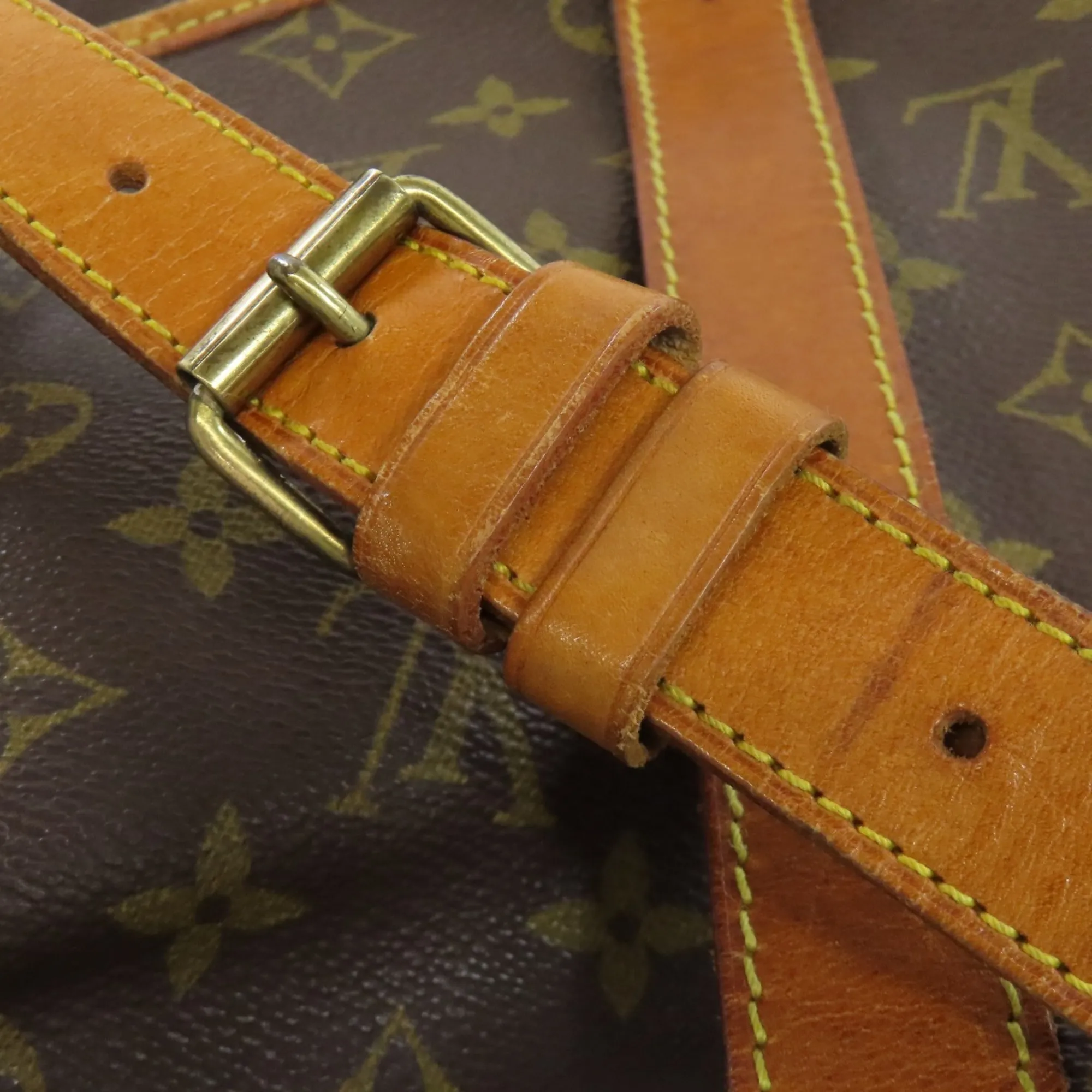 LOUIS VUITTON Brown Monogram Shoulder Bag
