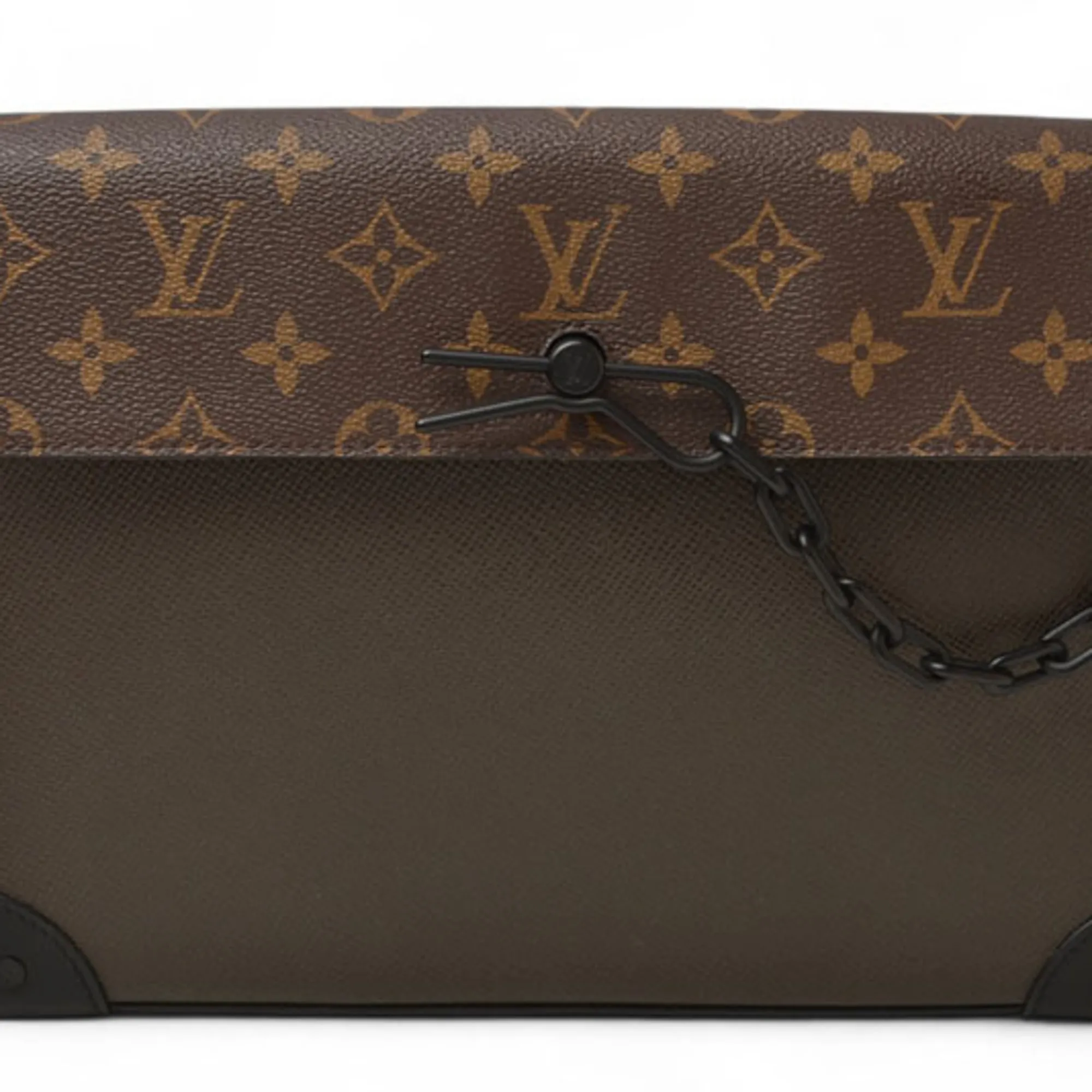 LOUIS VUITTON Brown Monogram Clutch Bag