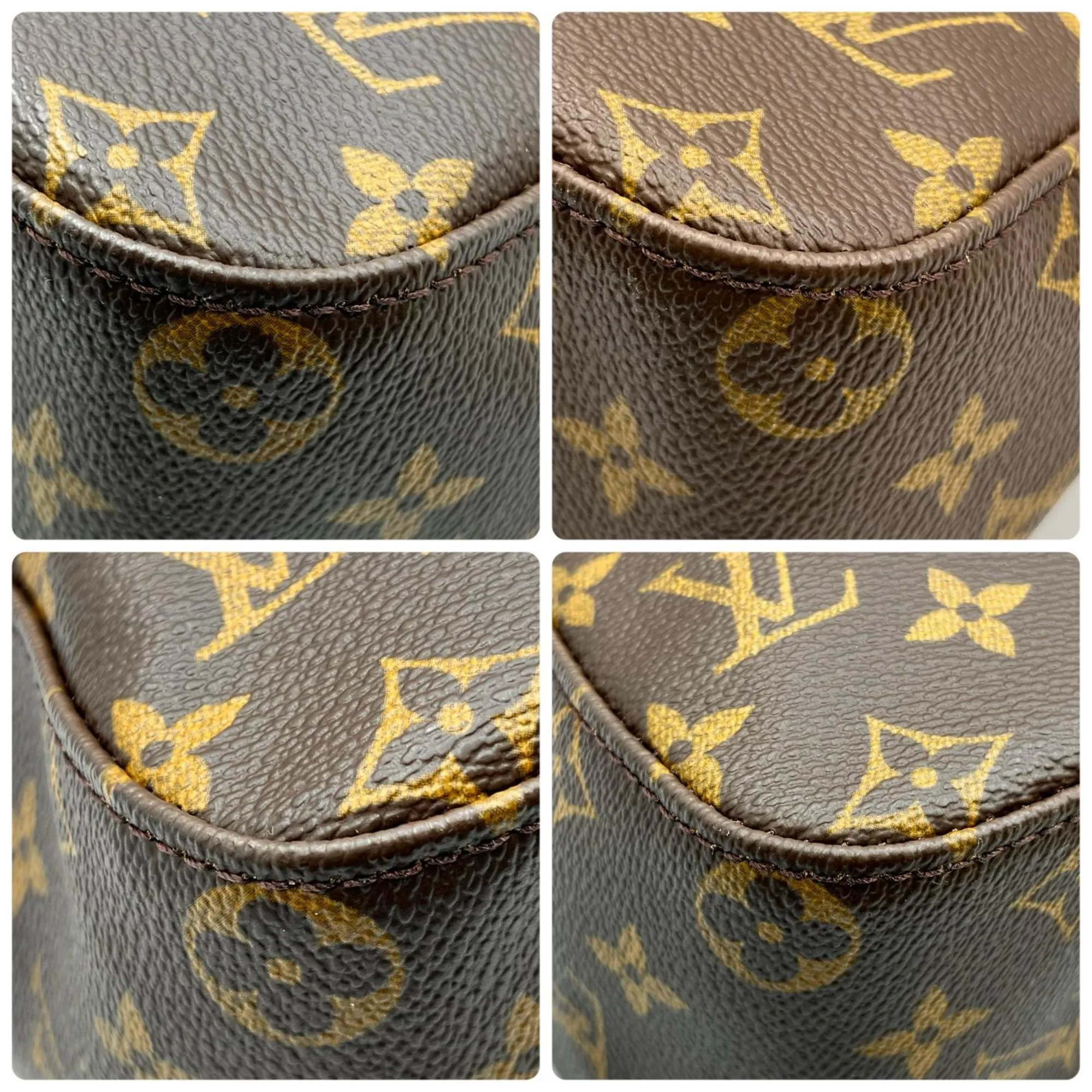 LOUIS VUITTON Brown Monogram Shoulder Bag
