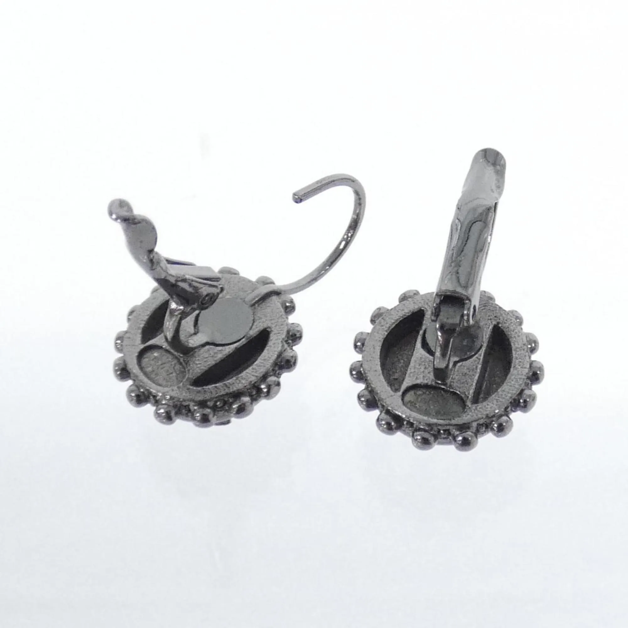 CHANEL Silver Earrings