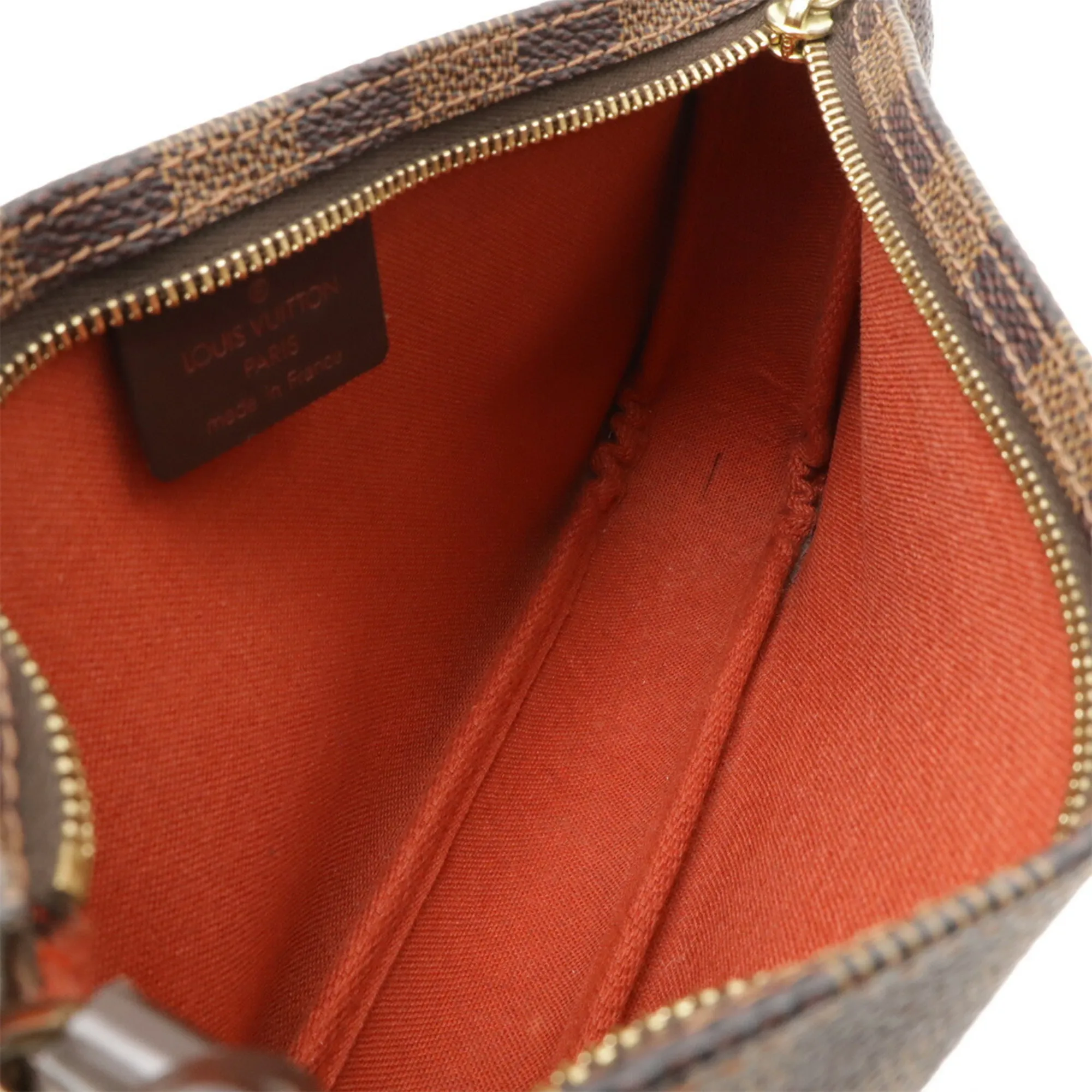LOUIS VUITTON Brown Damier Pouch