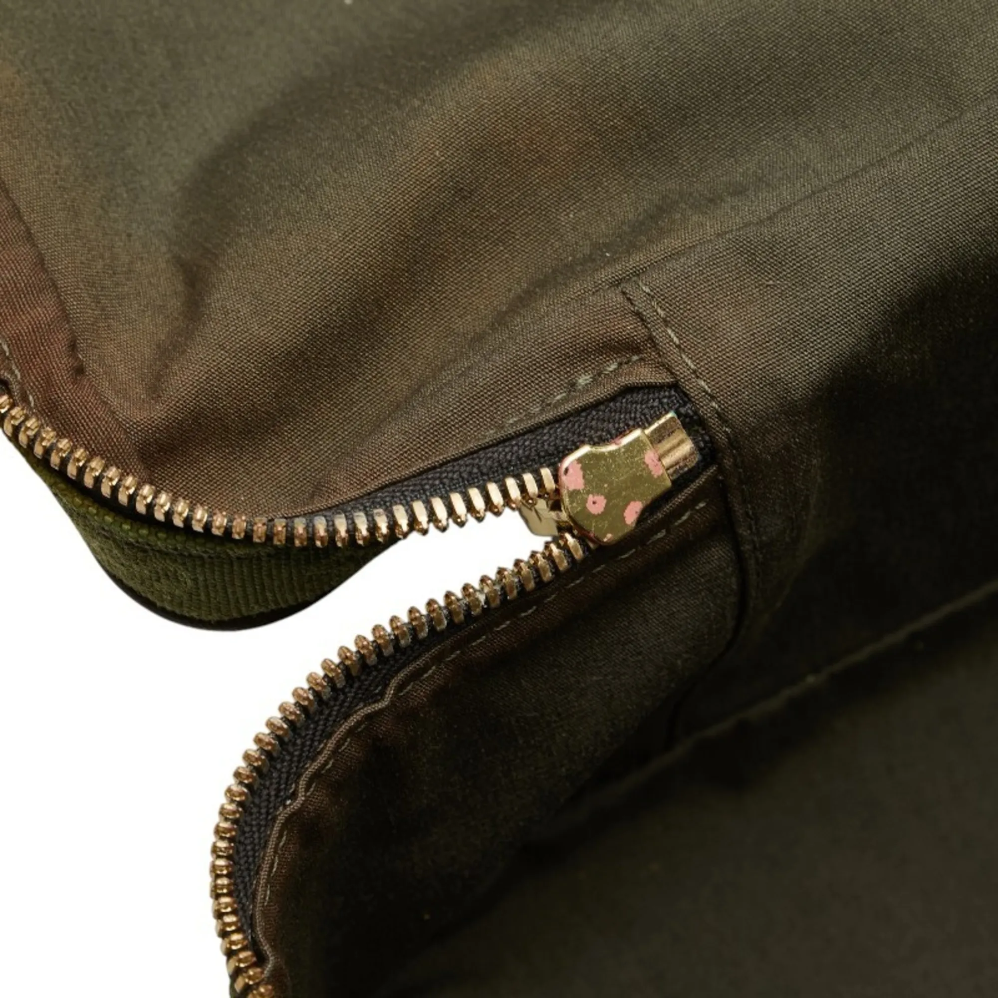 LOUIS VUITTON Brown Monogram Leather Shoulder Bag