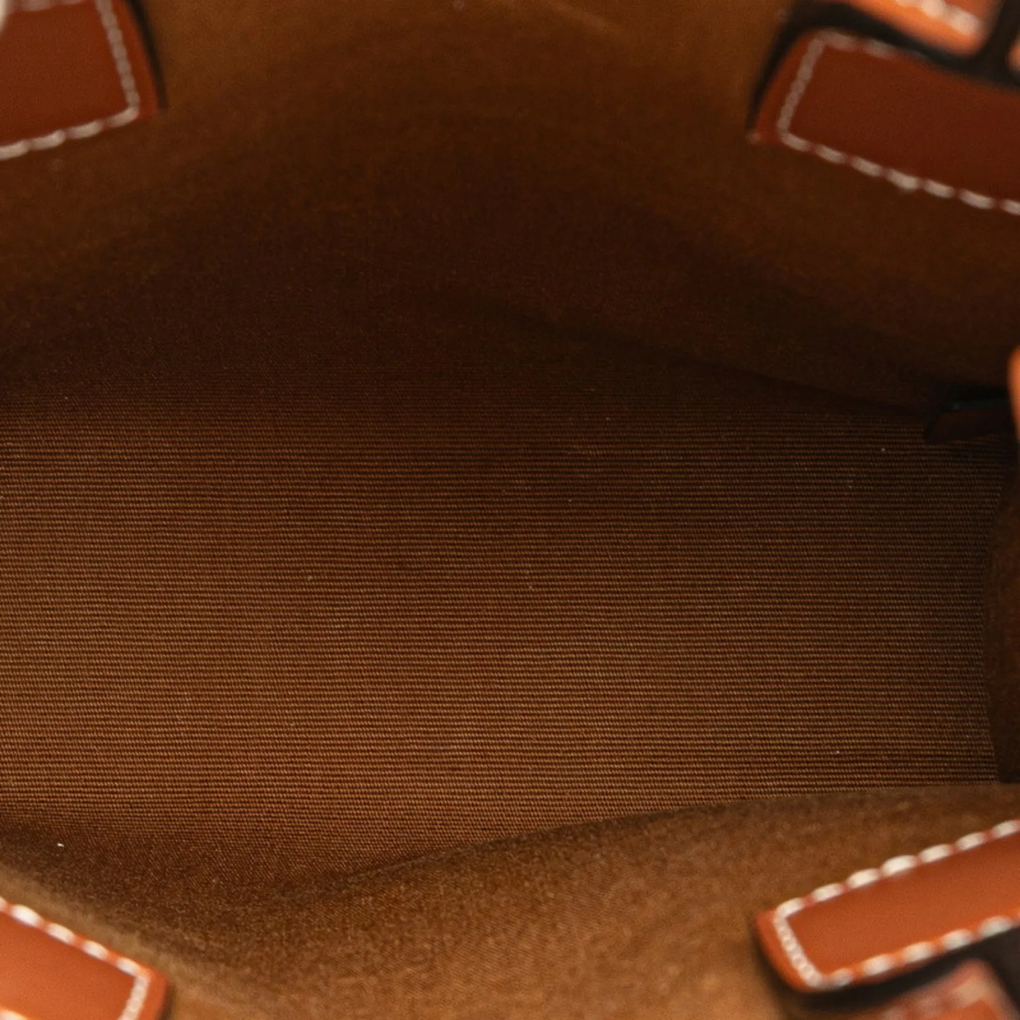 CELINE Brown Leather Shoulder Bag