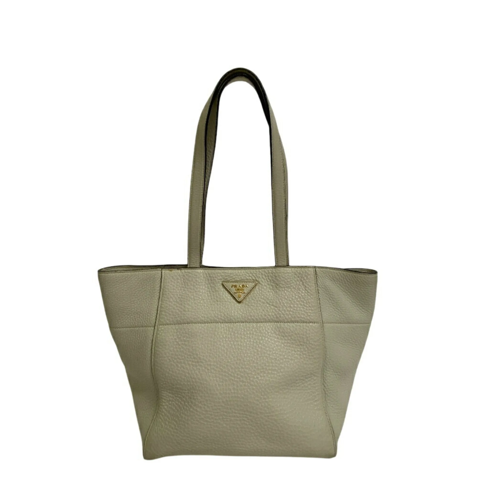 PRADA White Tote Bag