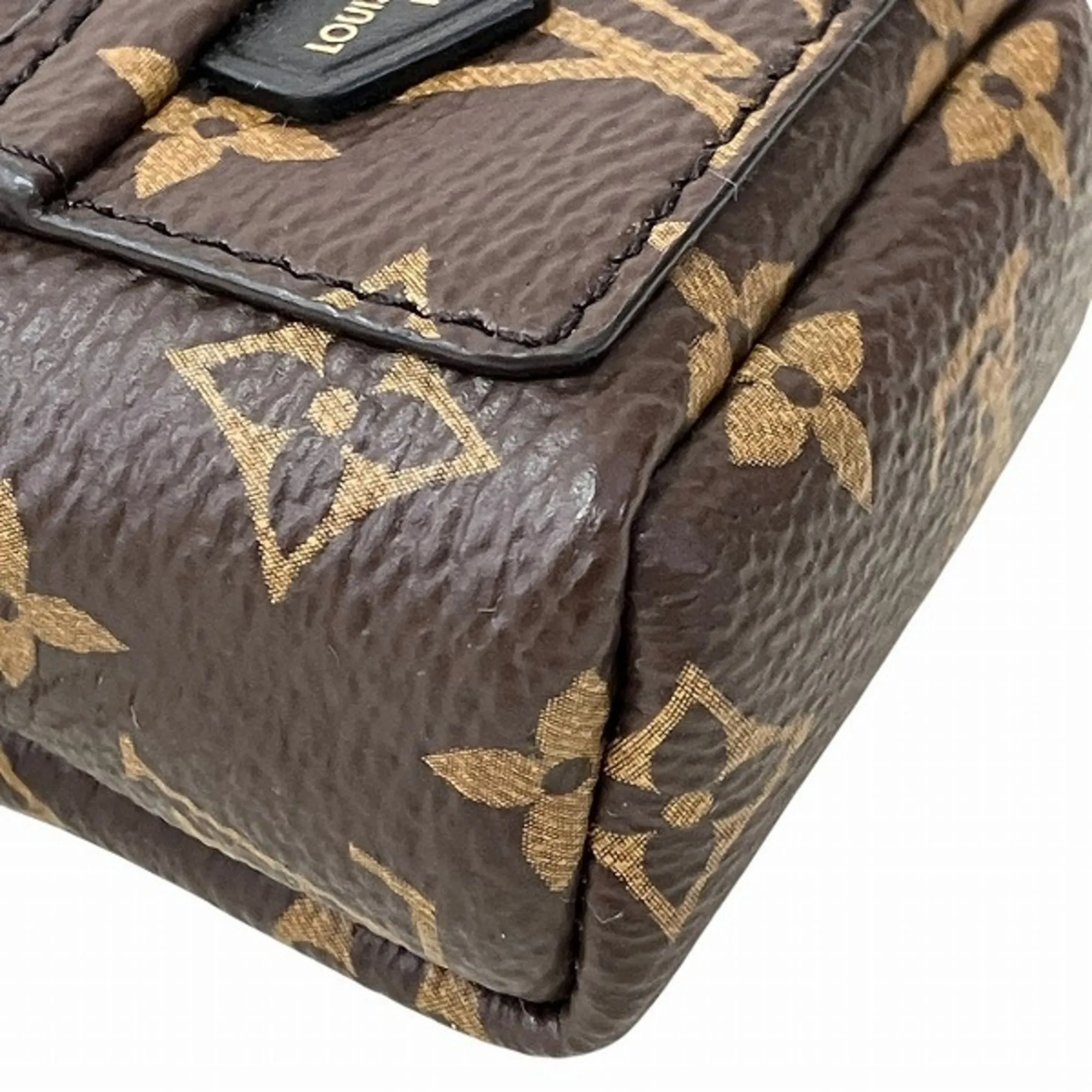 LOUIS VUITTON Brown Monogram Pouch